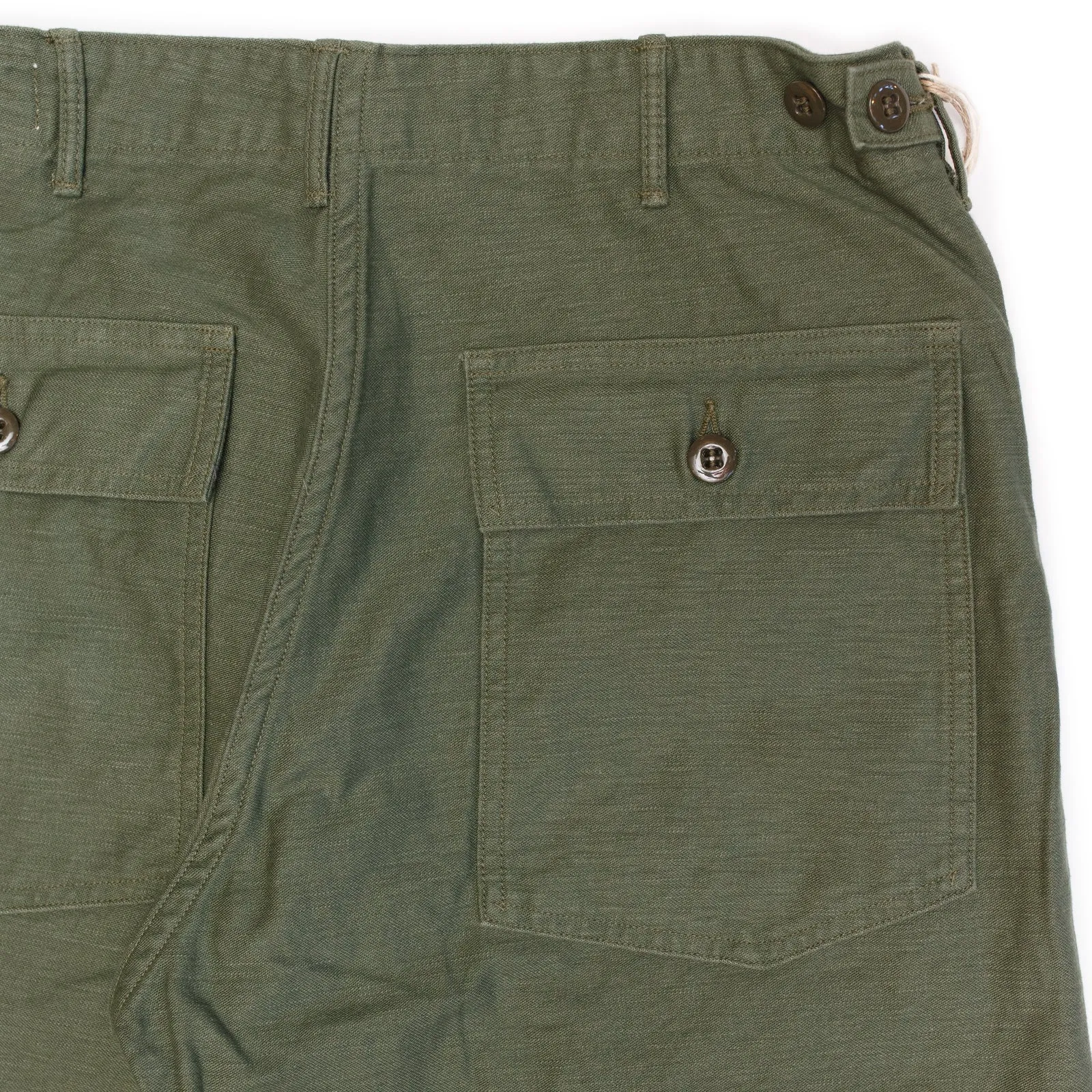 Regular Fit US Army Fatigue Pants - Green