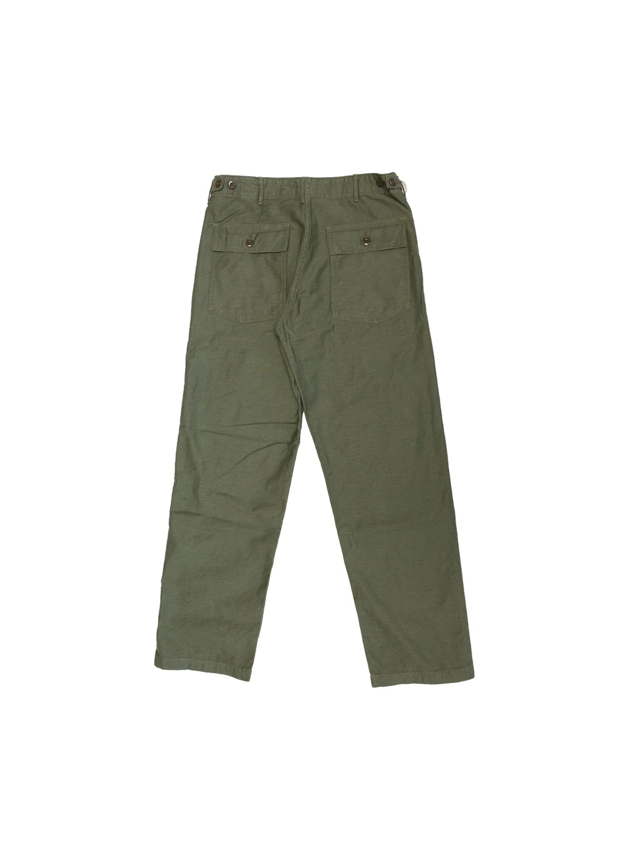 Regular Fit US Army Fatigue Pants - Green