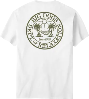 Relaxation Badge Olive T-shirt