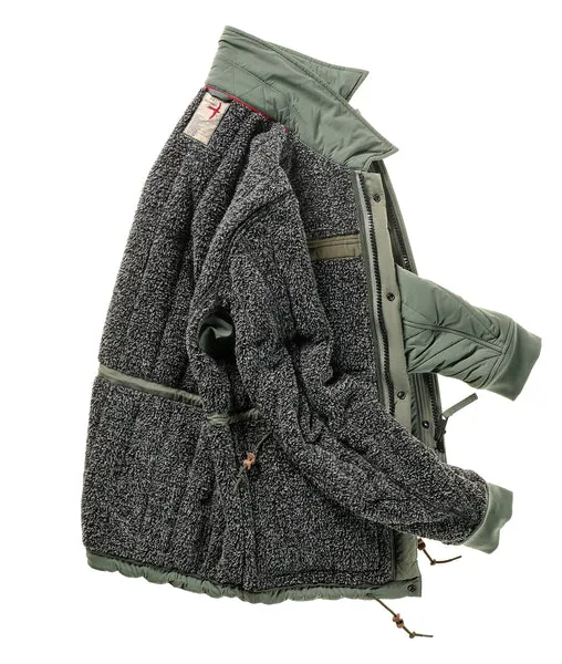 Relwen Thermal Field Coat in Muted Olive