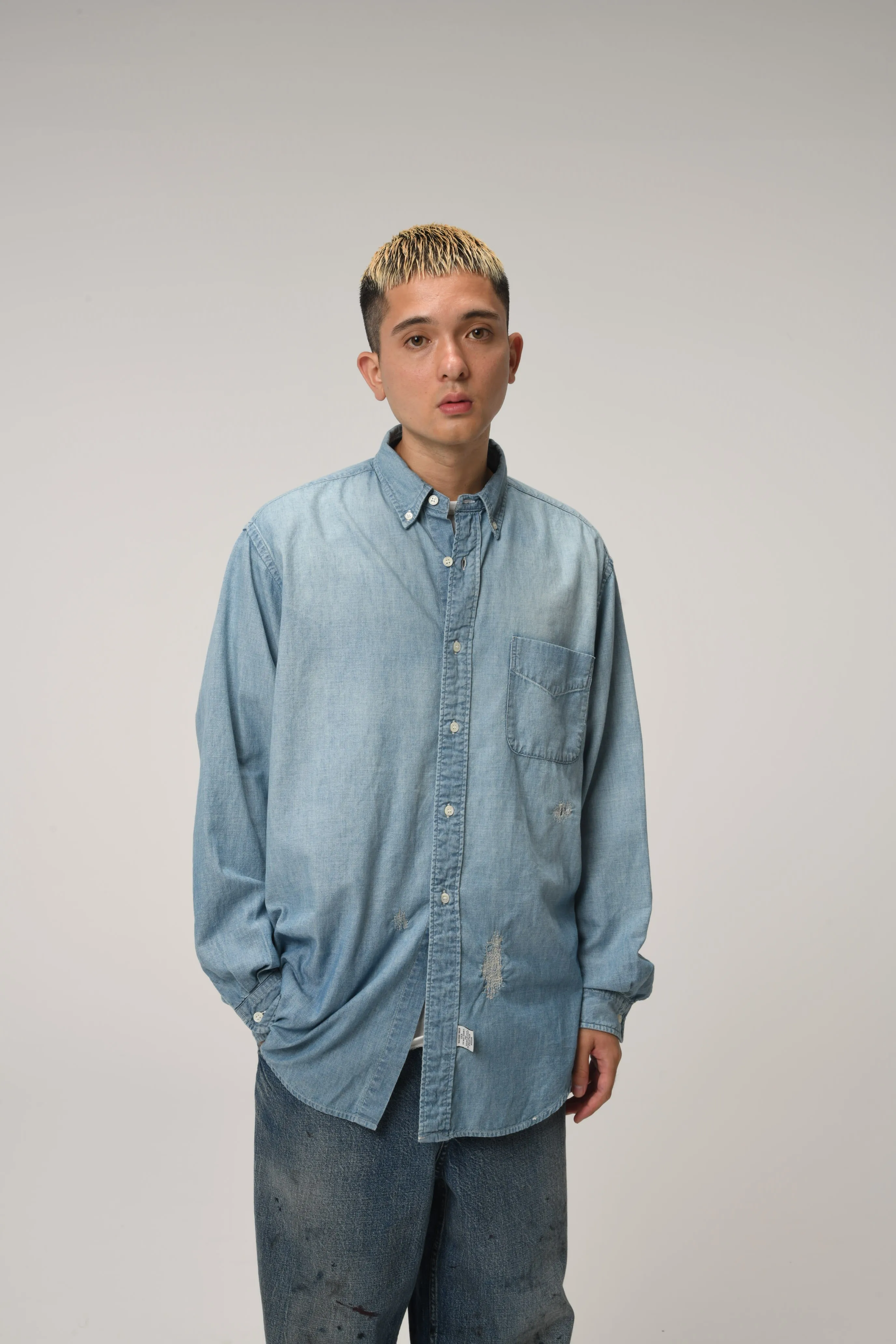 REPAIR AGEING CHAMBRAY SHIRTS