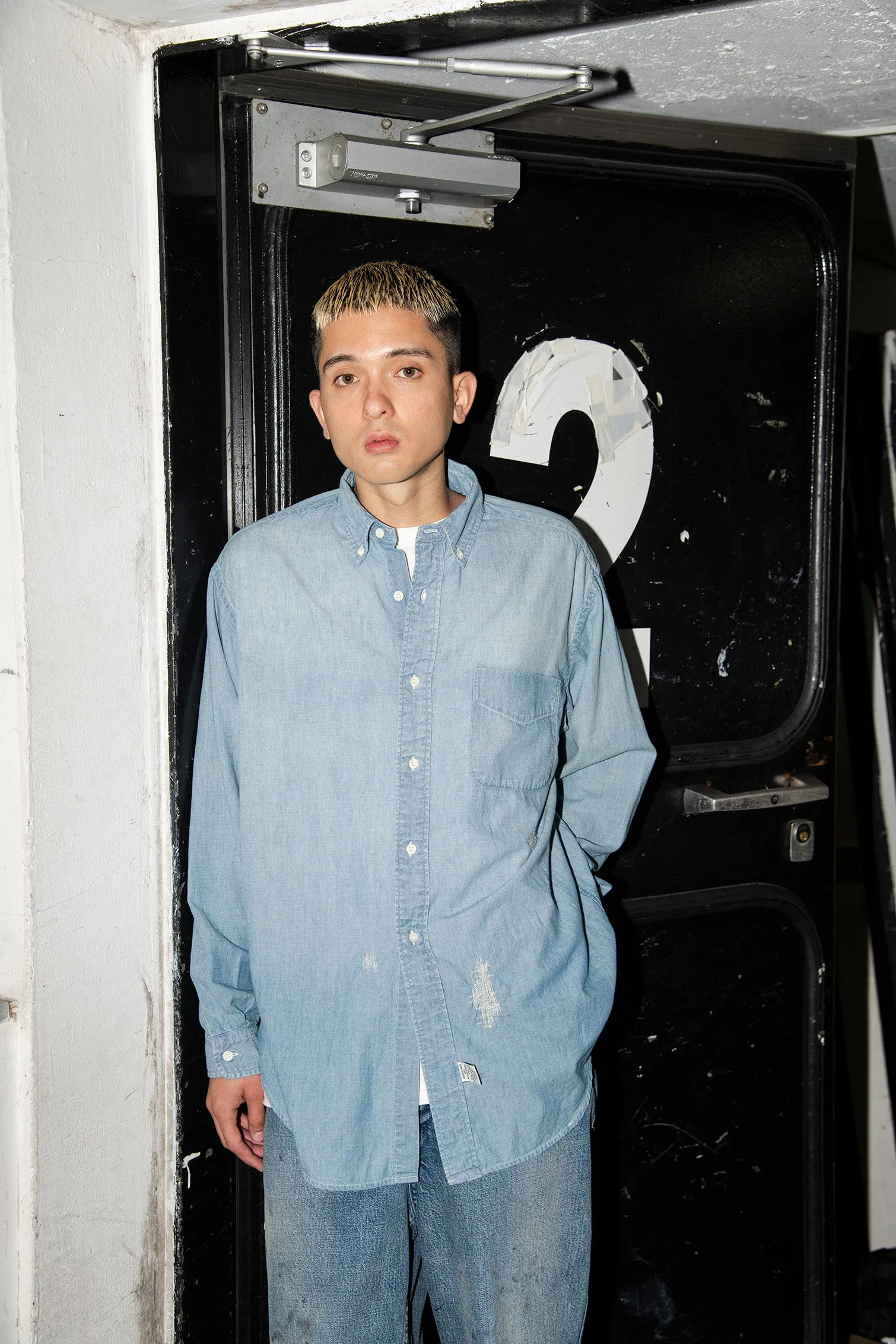 REPAIR AGEING CHAMBRAY SHIRTS