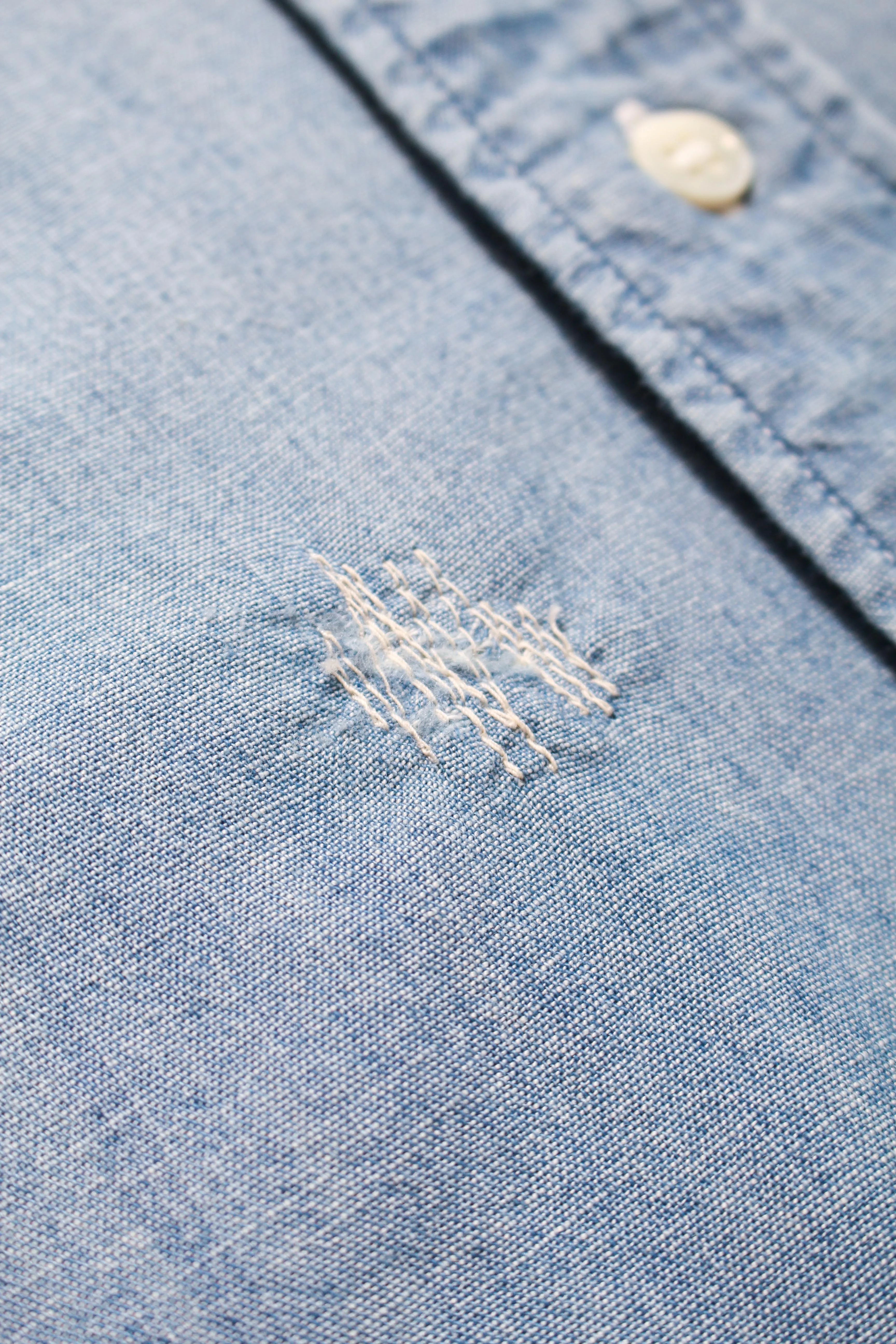 REPAIR AGEING CHAMBRAY SHIRTS