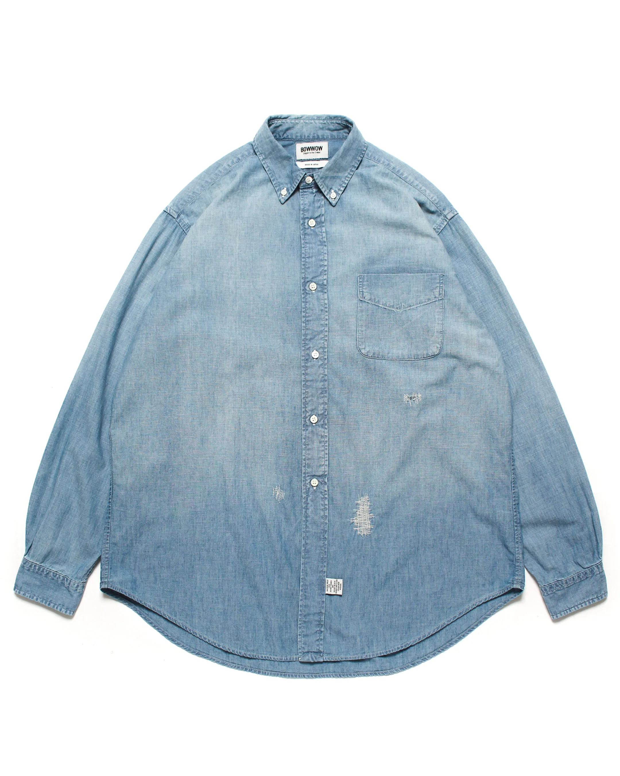 REPAIR AGEING CHAMBRAY SHIRTS