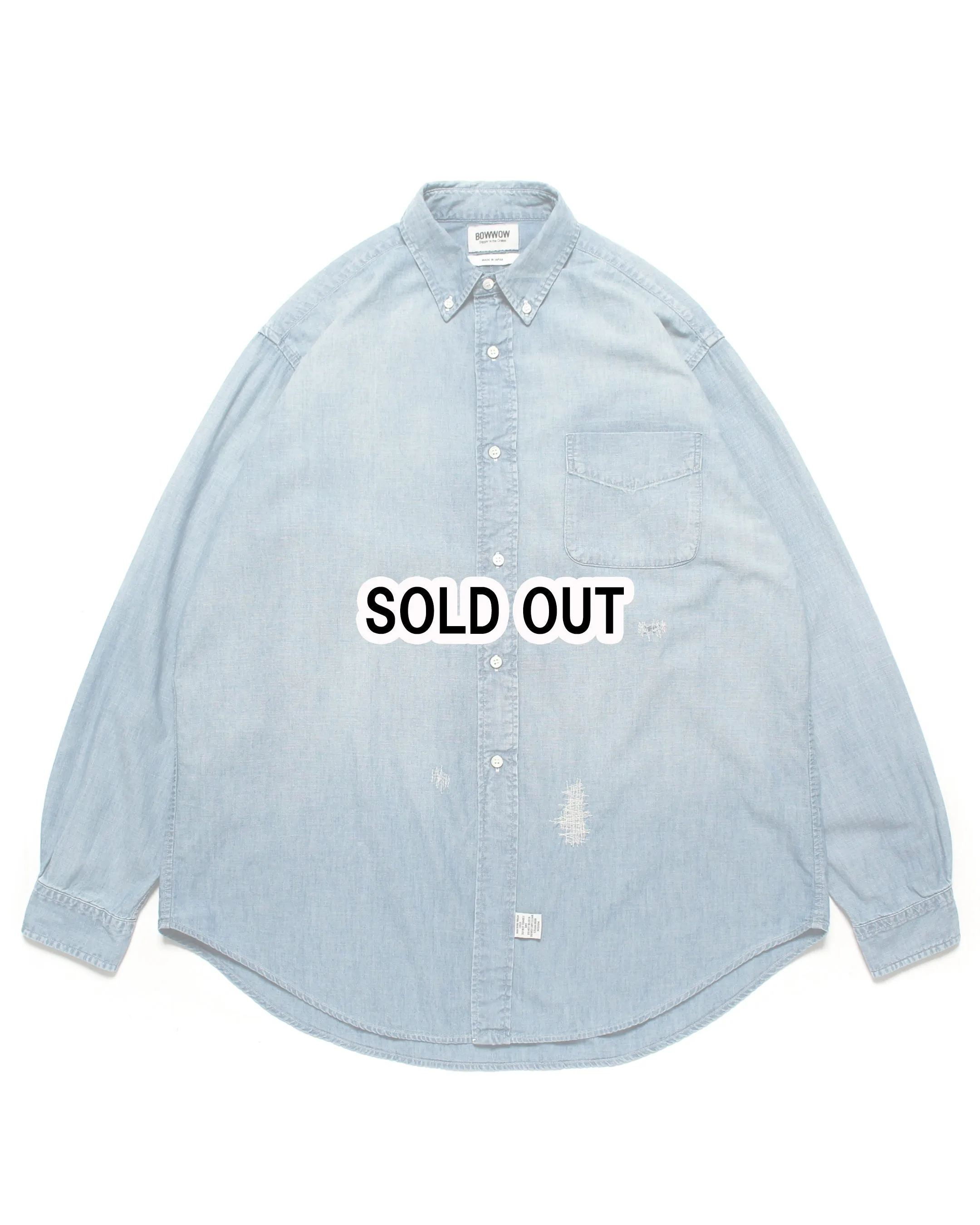 REPAIR AGEING CHAMBRAY SHIRTS
