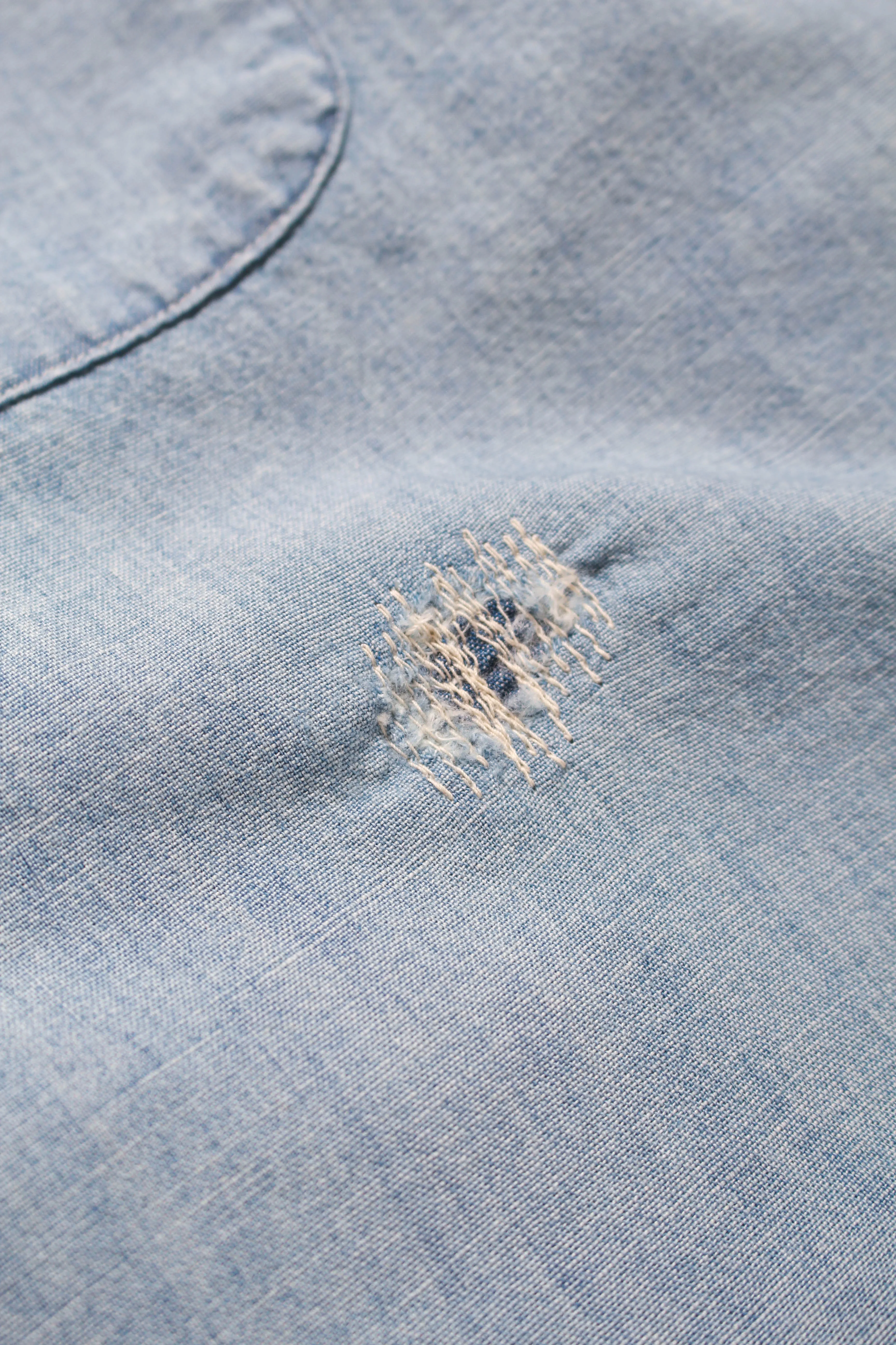REPAIR AGEING CHAMBRAY SHIRTS