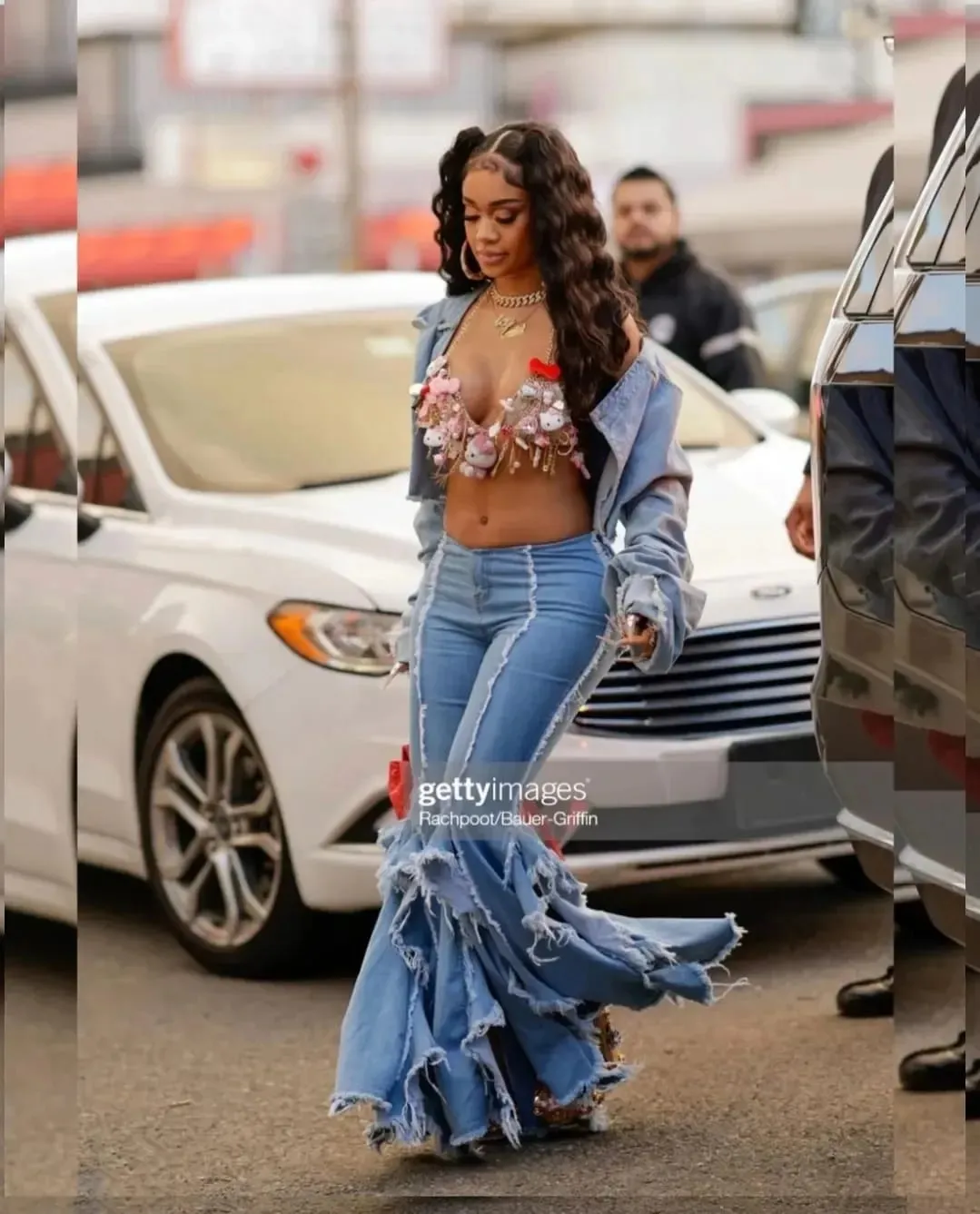 (RESTOCKED) UC Luxe: Butterfly Luxe Jeans (Small - XL) - (3 Options)