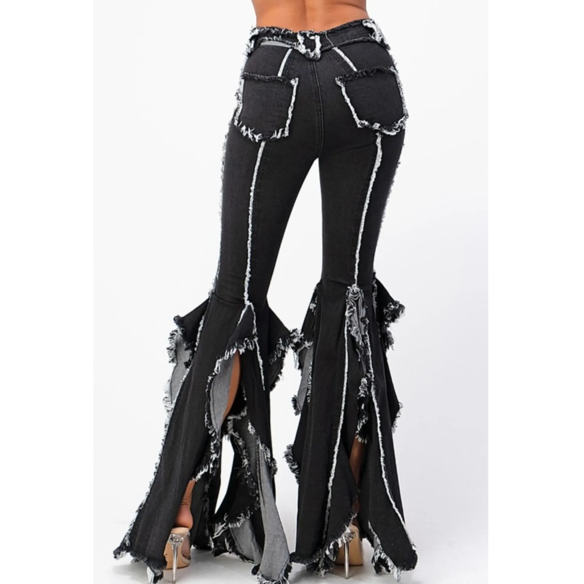 (RESTOCKED) UC Luxe: Butterfly Luxe Jeans (Small - XL) - (3 Options)