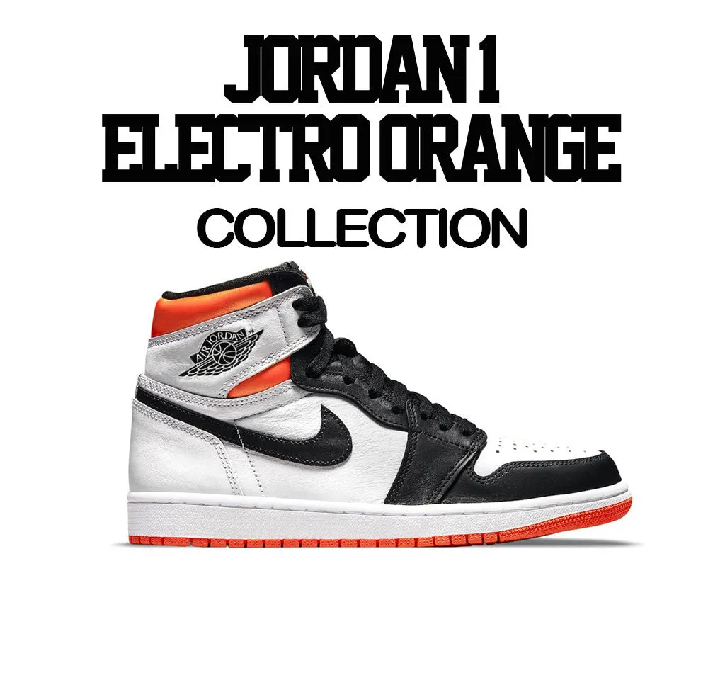 Retro 1 Electro Orange ST Logo Shirt