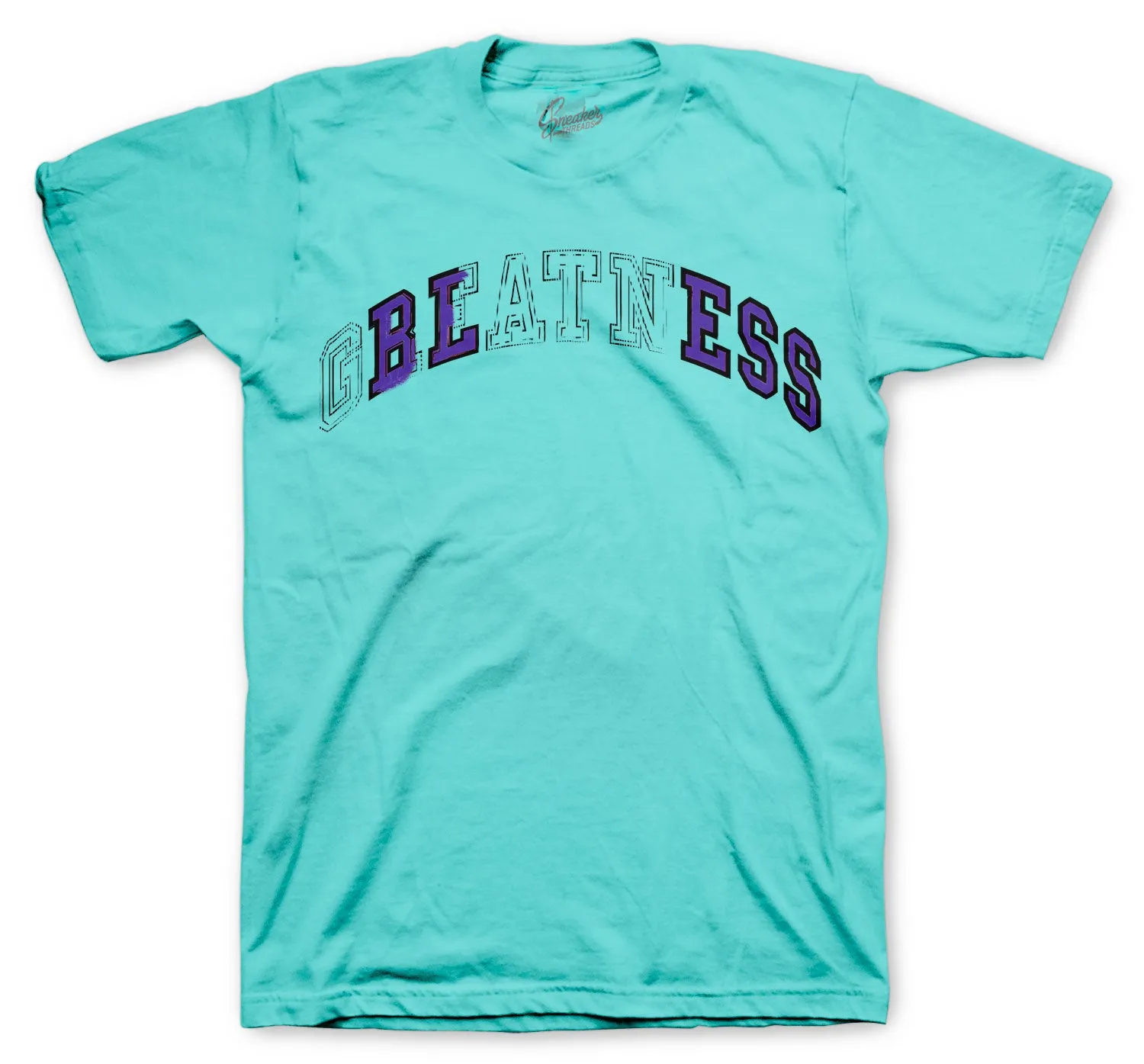 Retro 1 Tie Dye Stitched Shirt