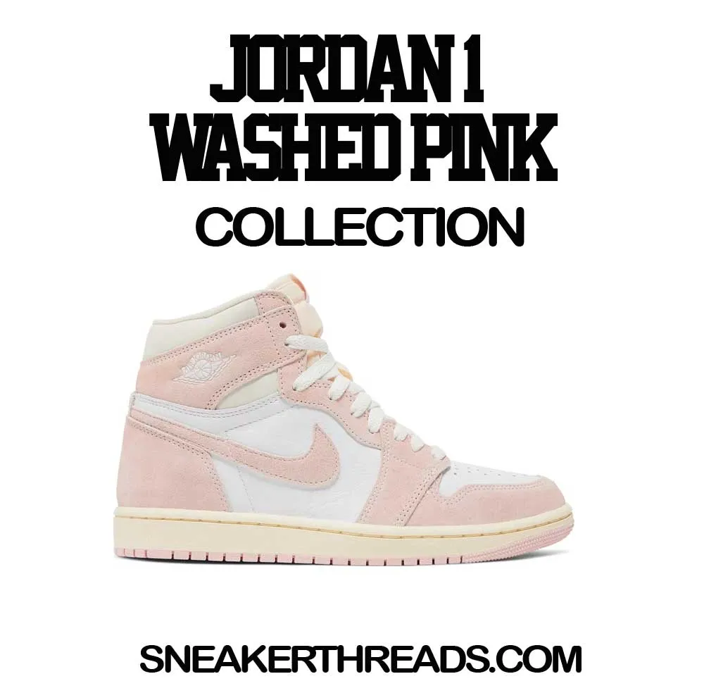 Retro 1 Washed Pink St Logo Shirt