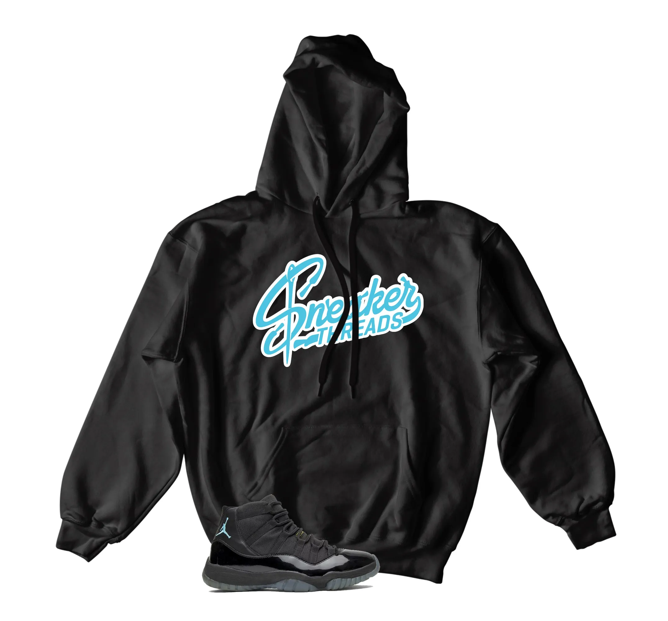 Retro 11 Gamma Blue ST Logo Hoody
