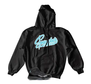 Retro 11 Gamma Blue ST Logo Hoody