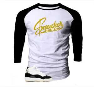 Retro 11 Gratitude DMP ST Logo Raglan Shirt