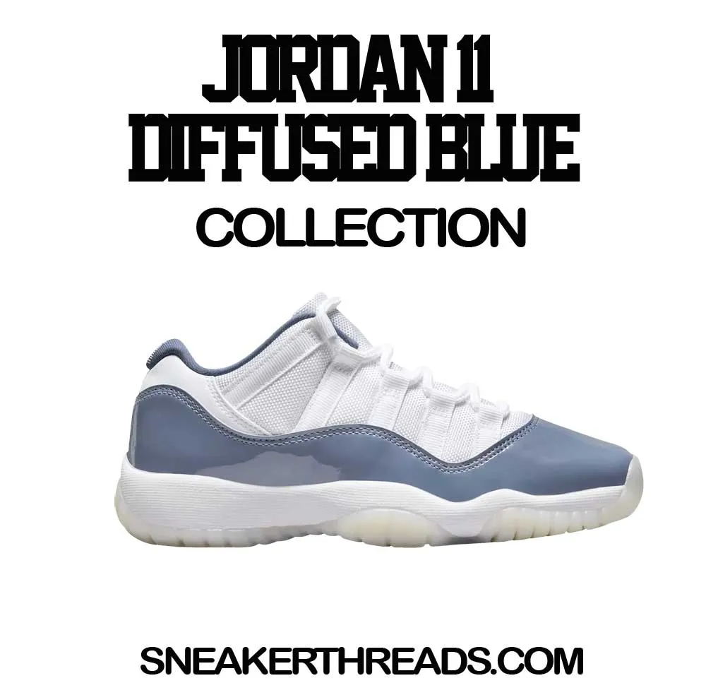 Retro 11 Low Diffused Blue Win 23 Sweater