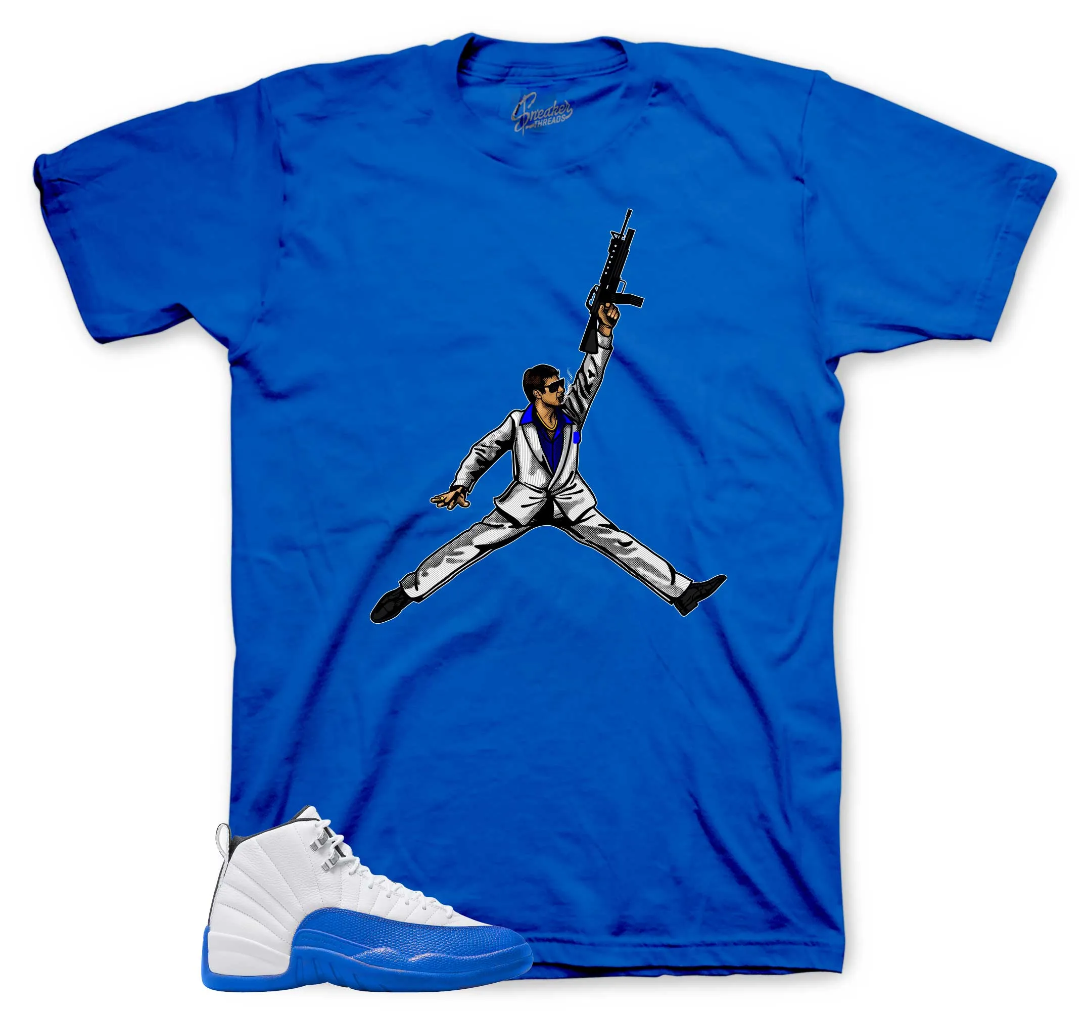 Retro 12 Blueberry Air Tony Shirt