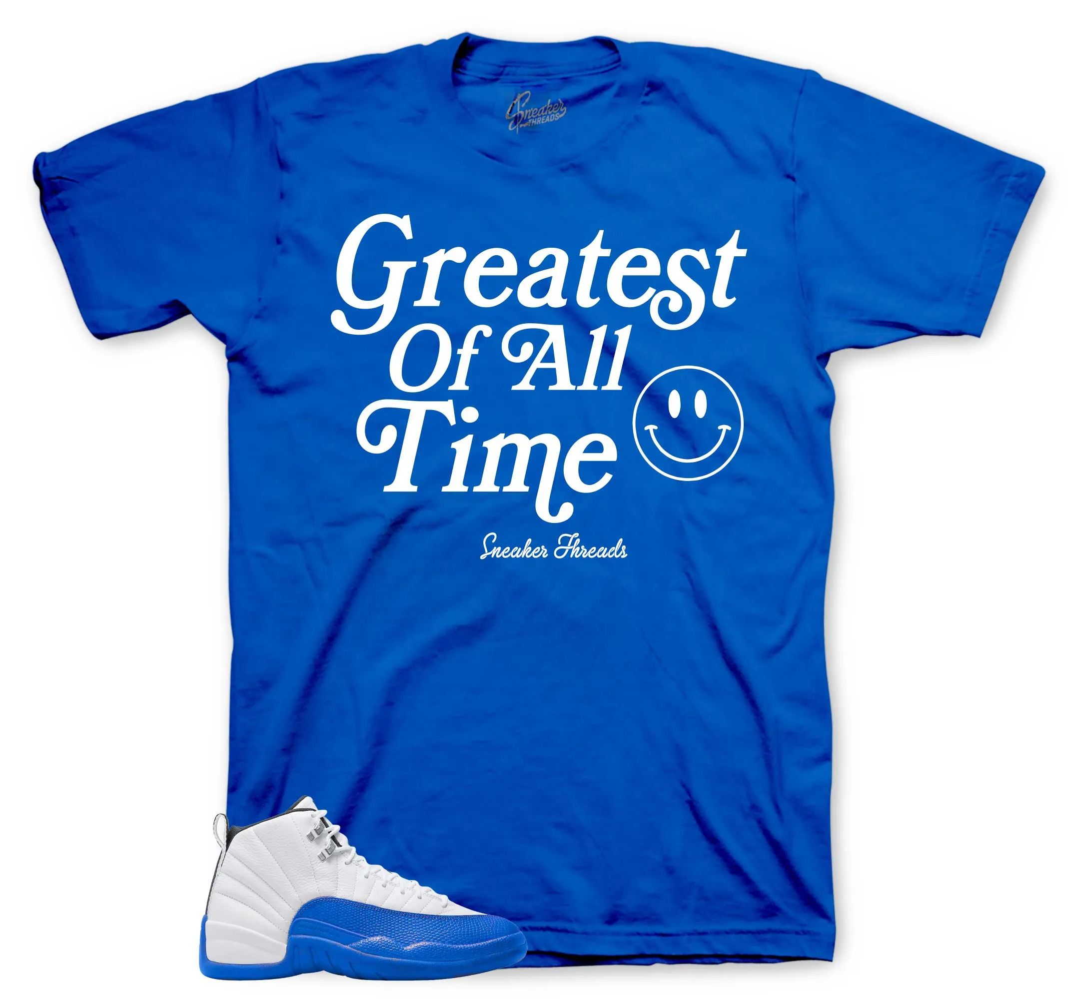 Retro 12 Blueberry Goat Shirt