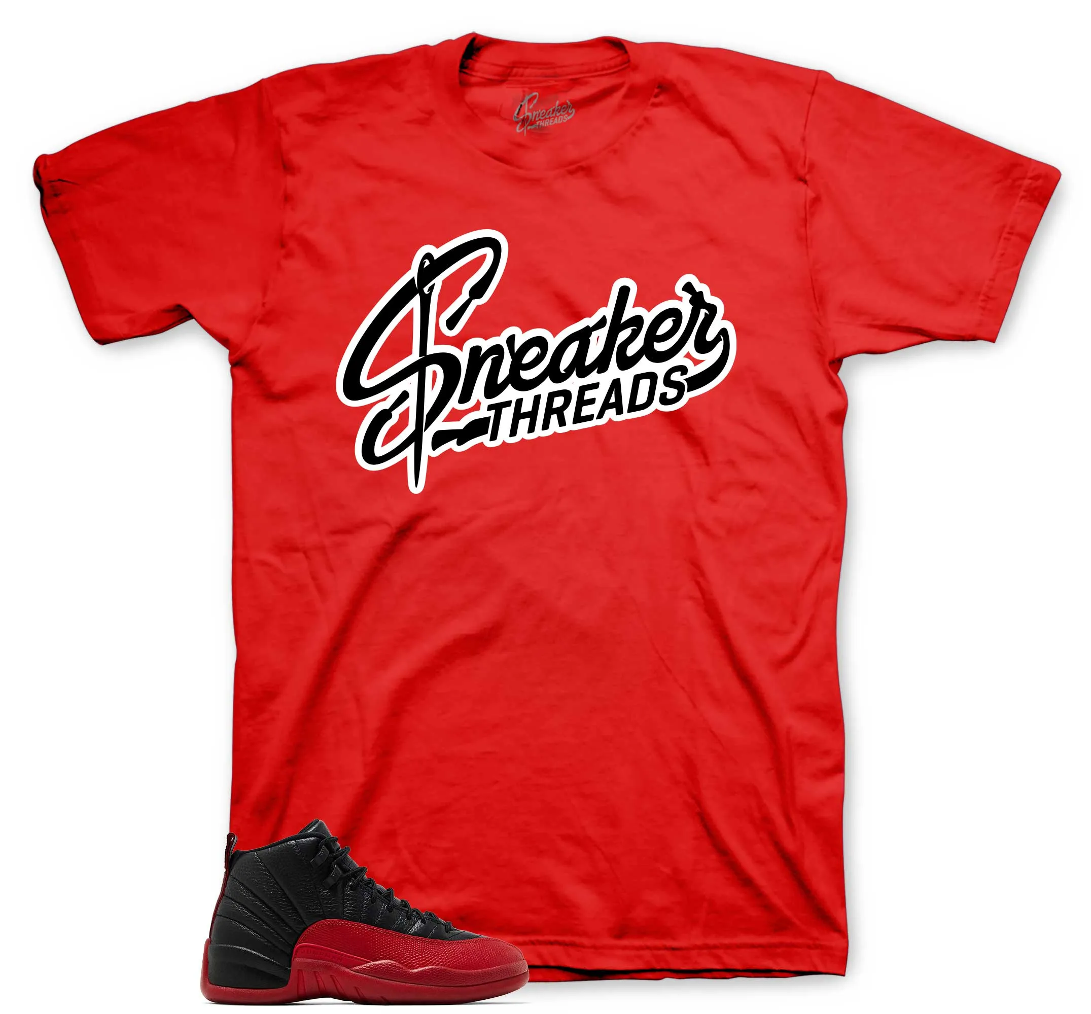 Retro 12 Flu Game Sneaker Threads Shirt