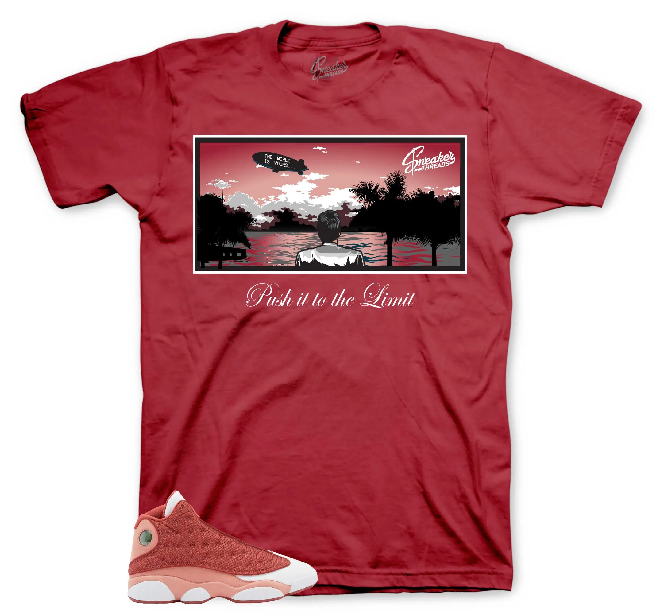 Retro 13 Dune Red World Shirt