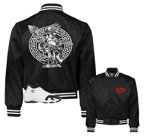 Retro 14 Black Toe Archangel Satin Jacket