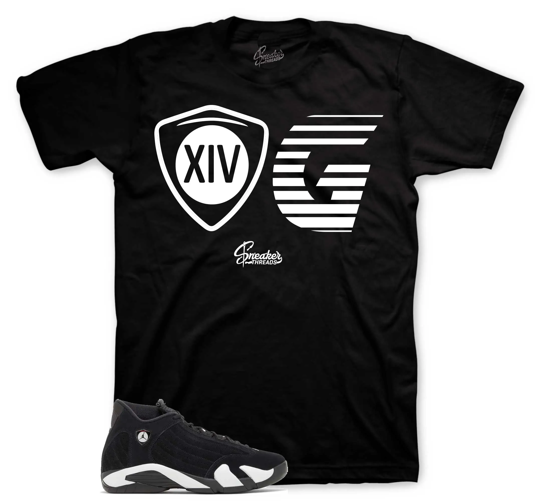 Retro 14 Black/White OG Shirt
