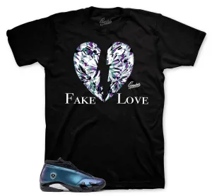Retro 14 Love Letter Fake Love Shirt