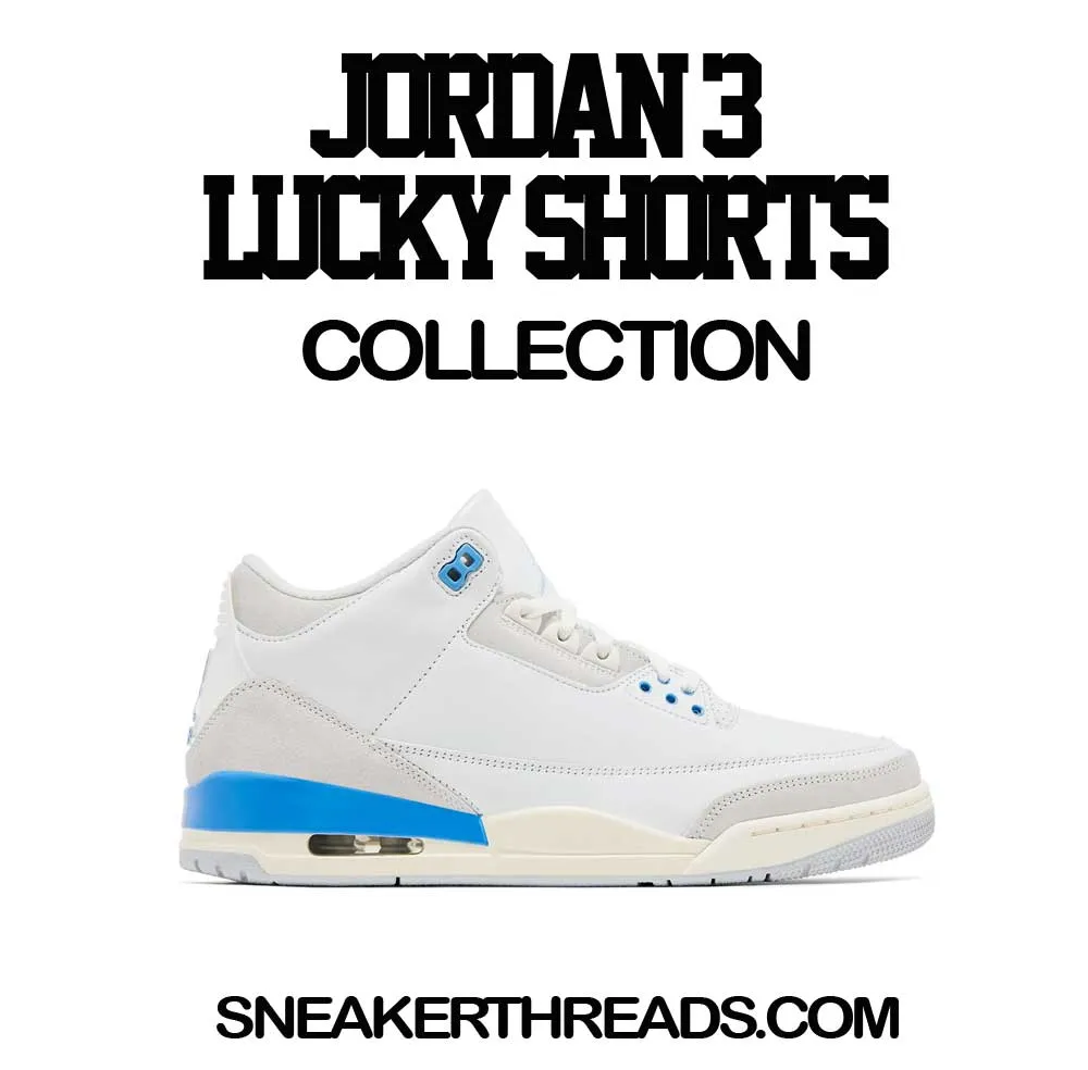 Retro 3 Lucky Shorts Finesse Shirt