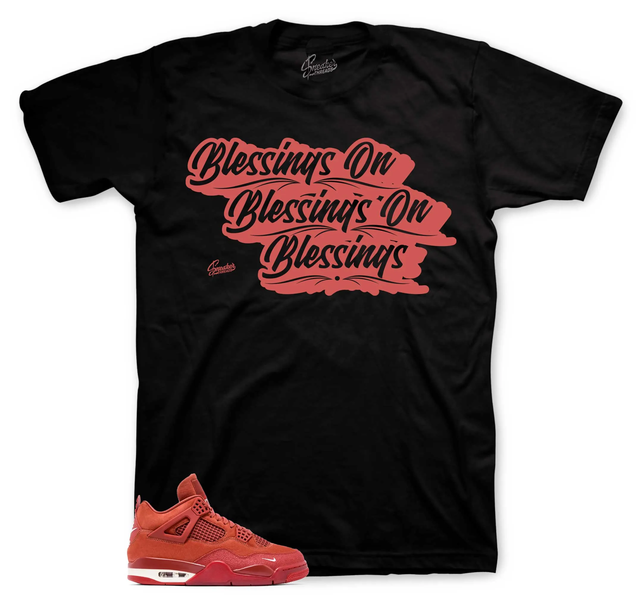 Retro 4 Brick By Brick Blessings Shirt