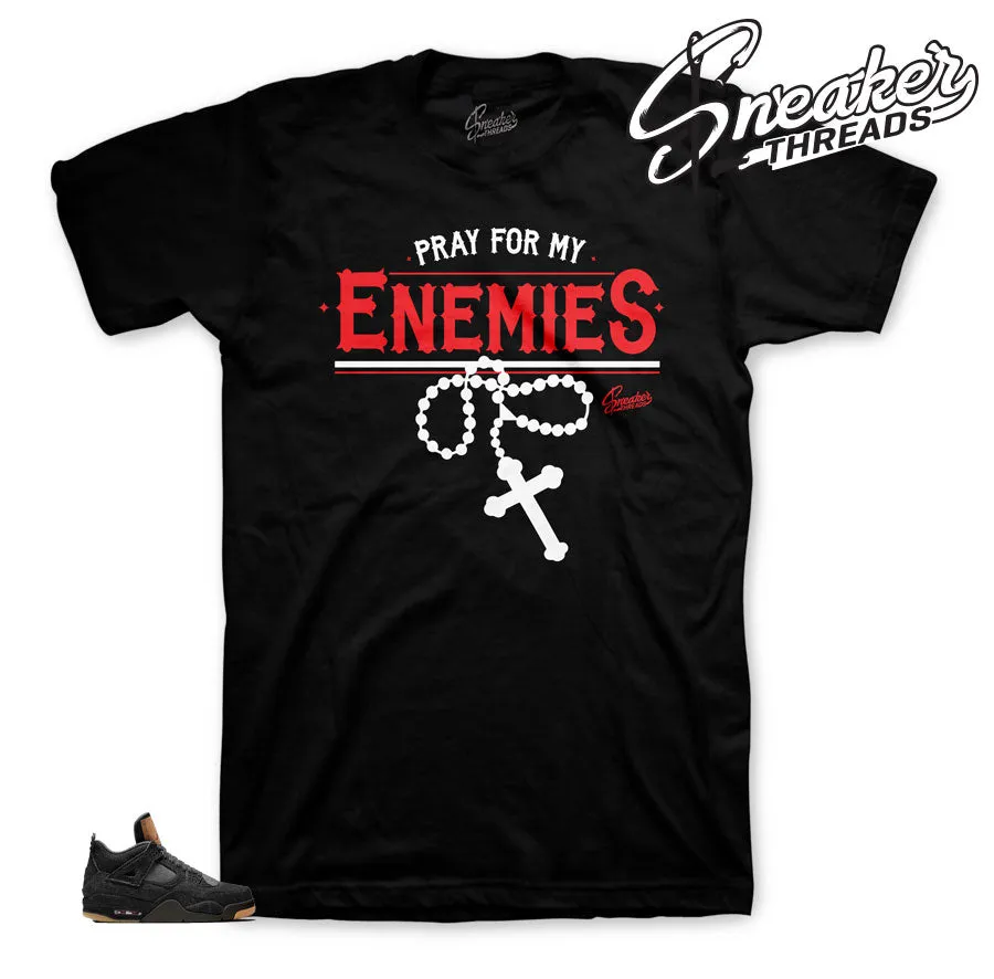 Retro 4 Denim Enemies Shirt