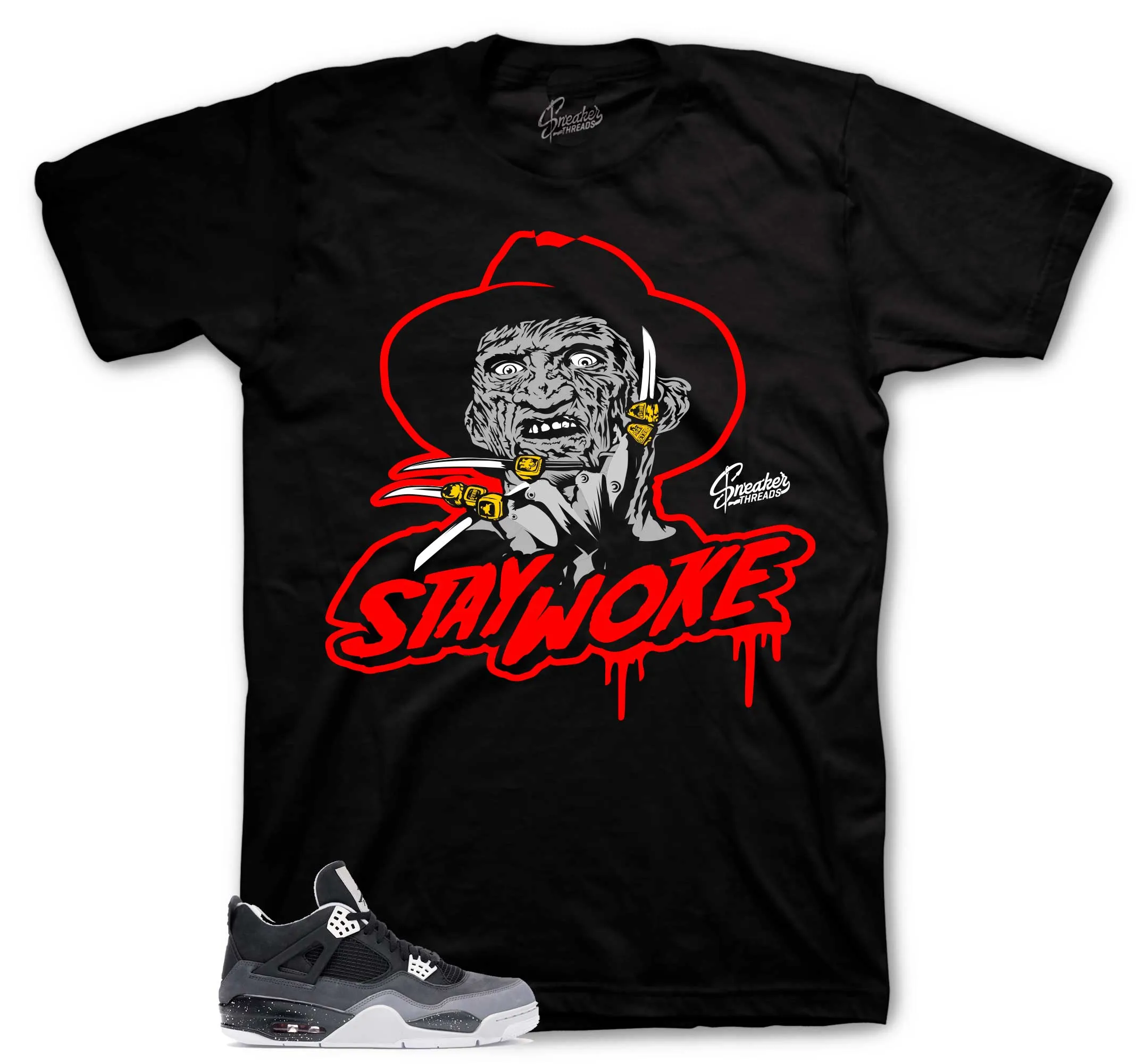 Retro 4 Fear Stay Woke Shirt
