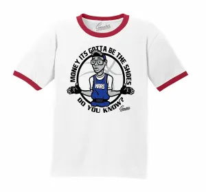 Retro 4 Loyal Blue Gotta Be Shoes Ringer Shirt