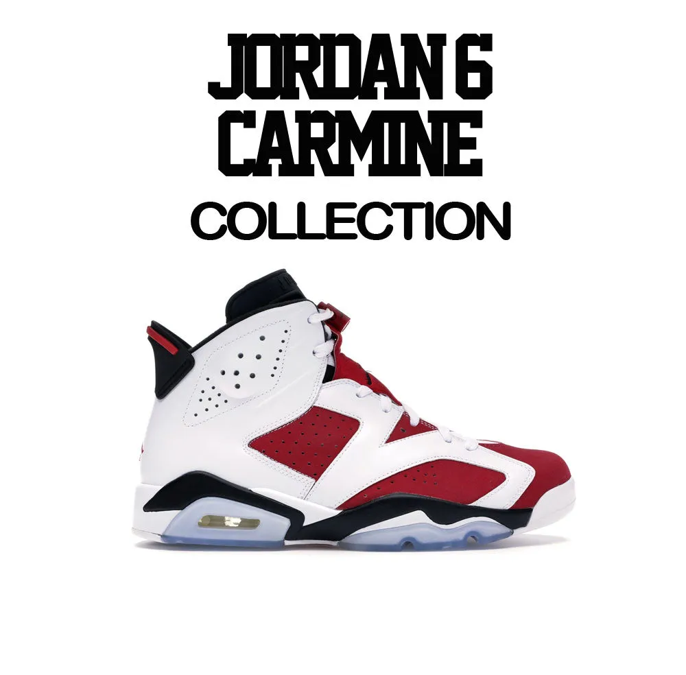 Retro 6 Carmine ST Logo Shirt