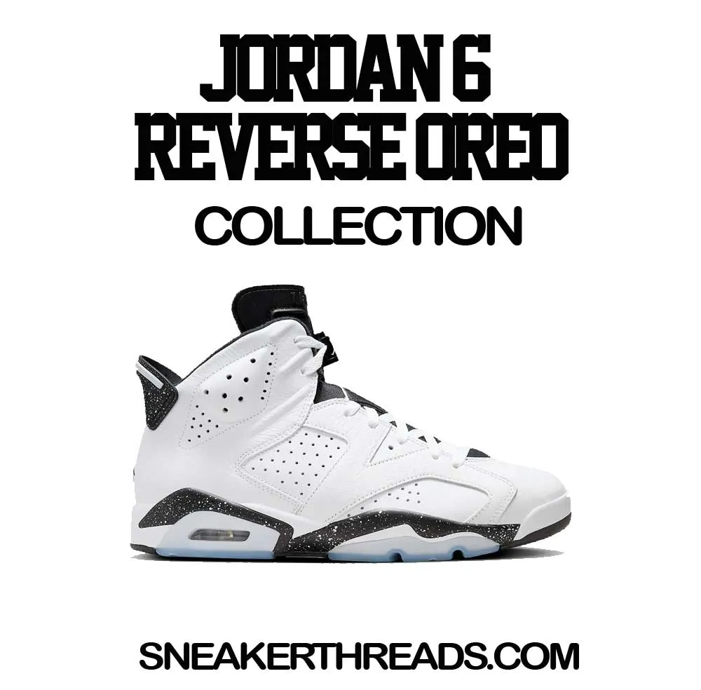 Retro 6 White Black ST Bear Shirt