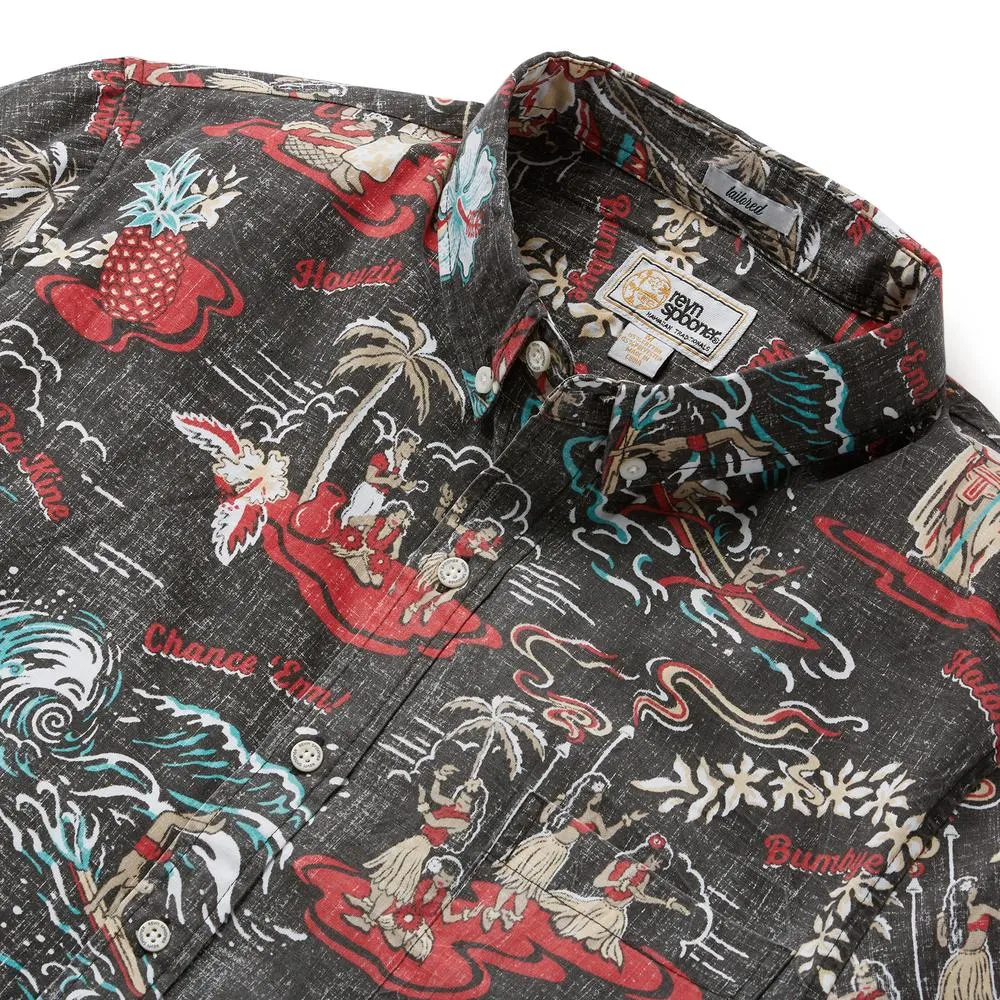 Reyn Spooner On Hawaiian Time Camp Shirt