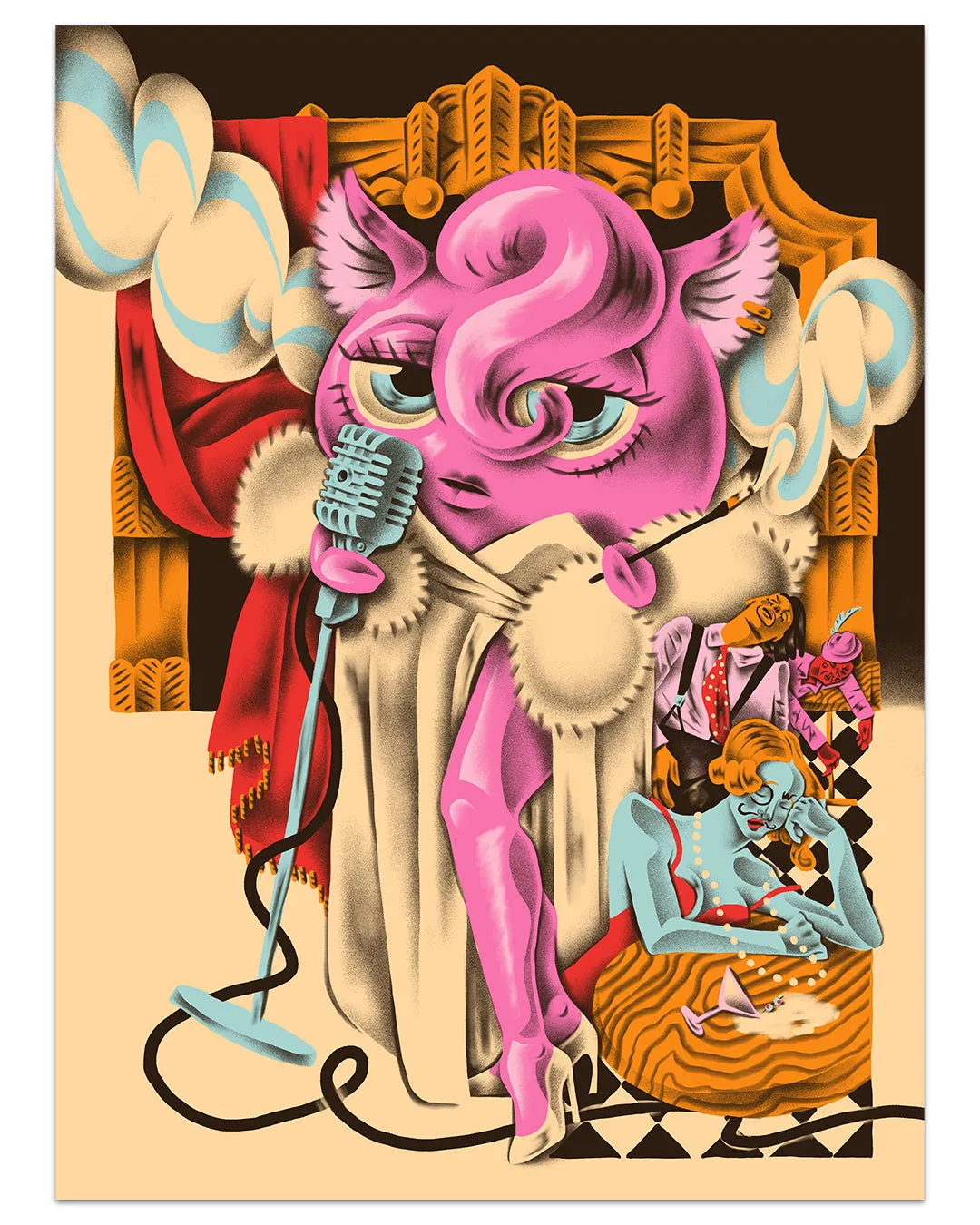 Ricardo Diseño  - "Jiggly-Puff" print