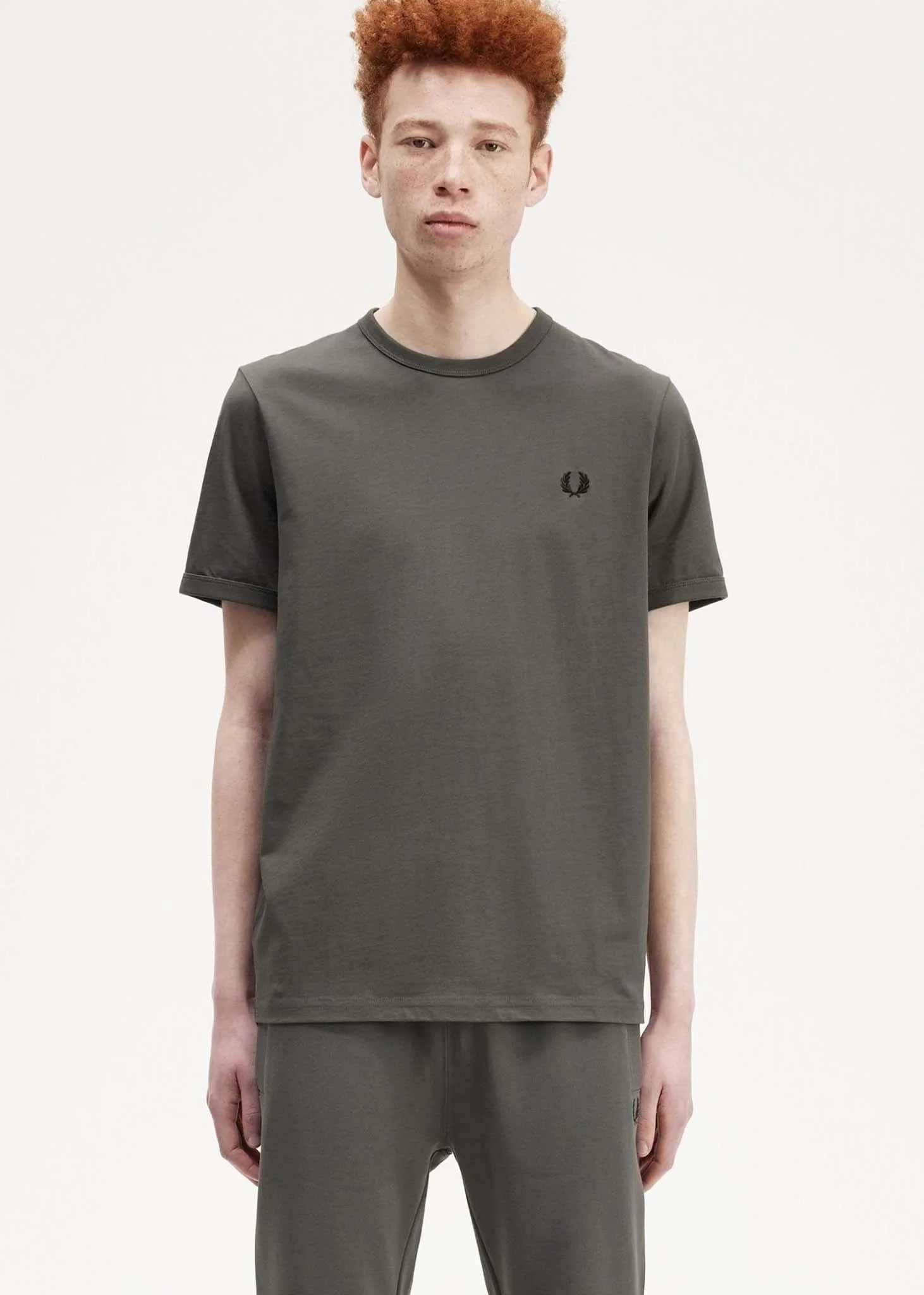 Ringer t-shirt - field green