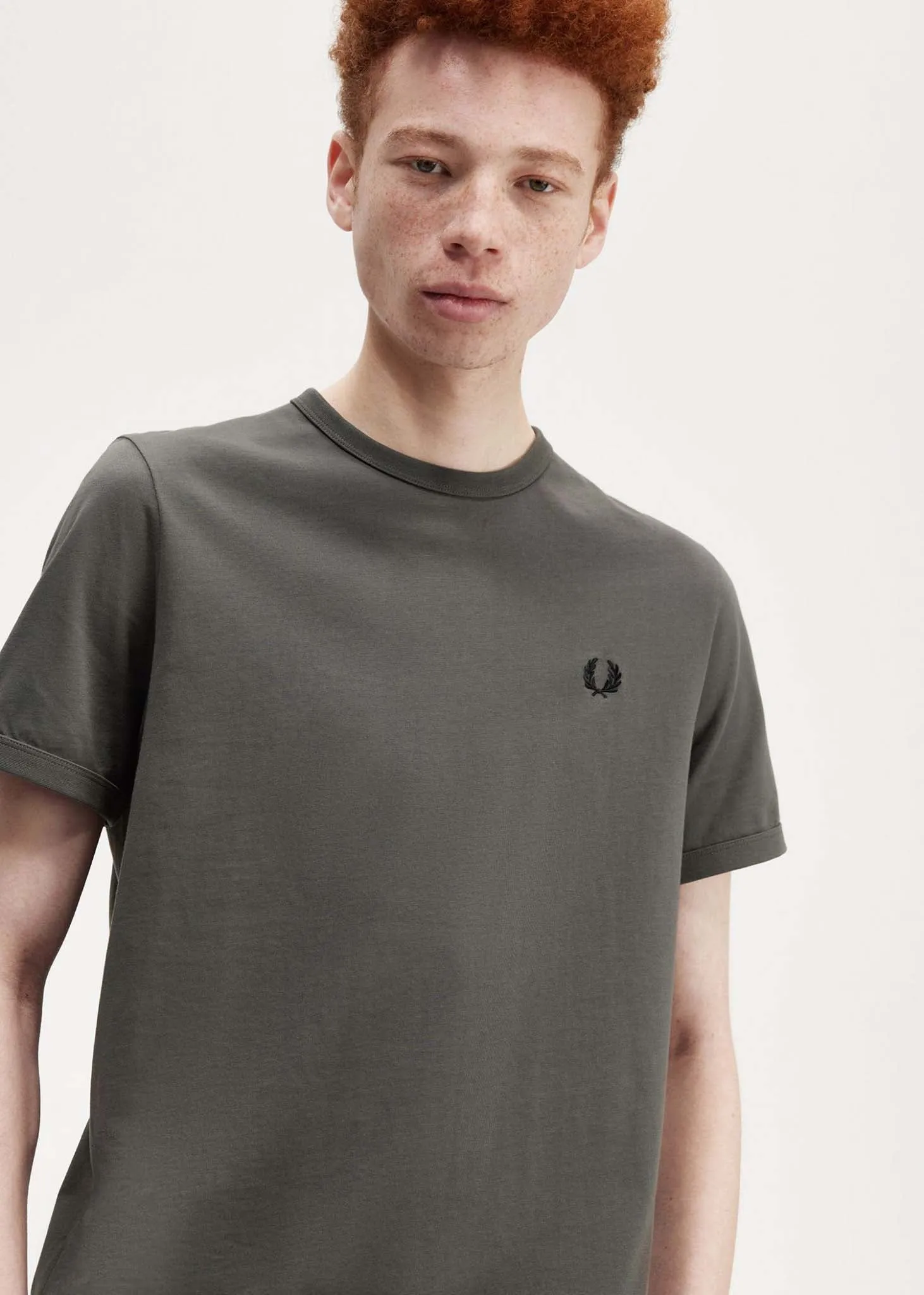 Ringer t-shirt - field green