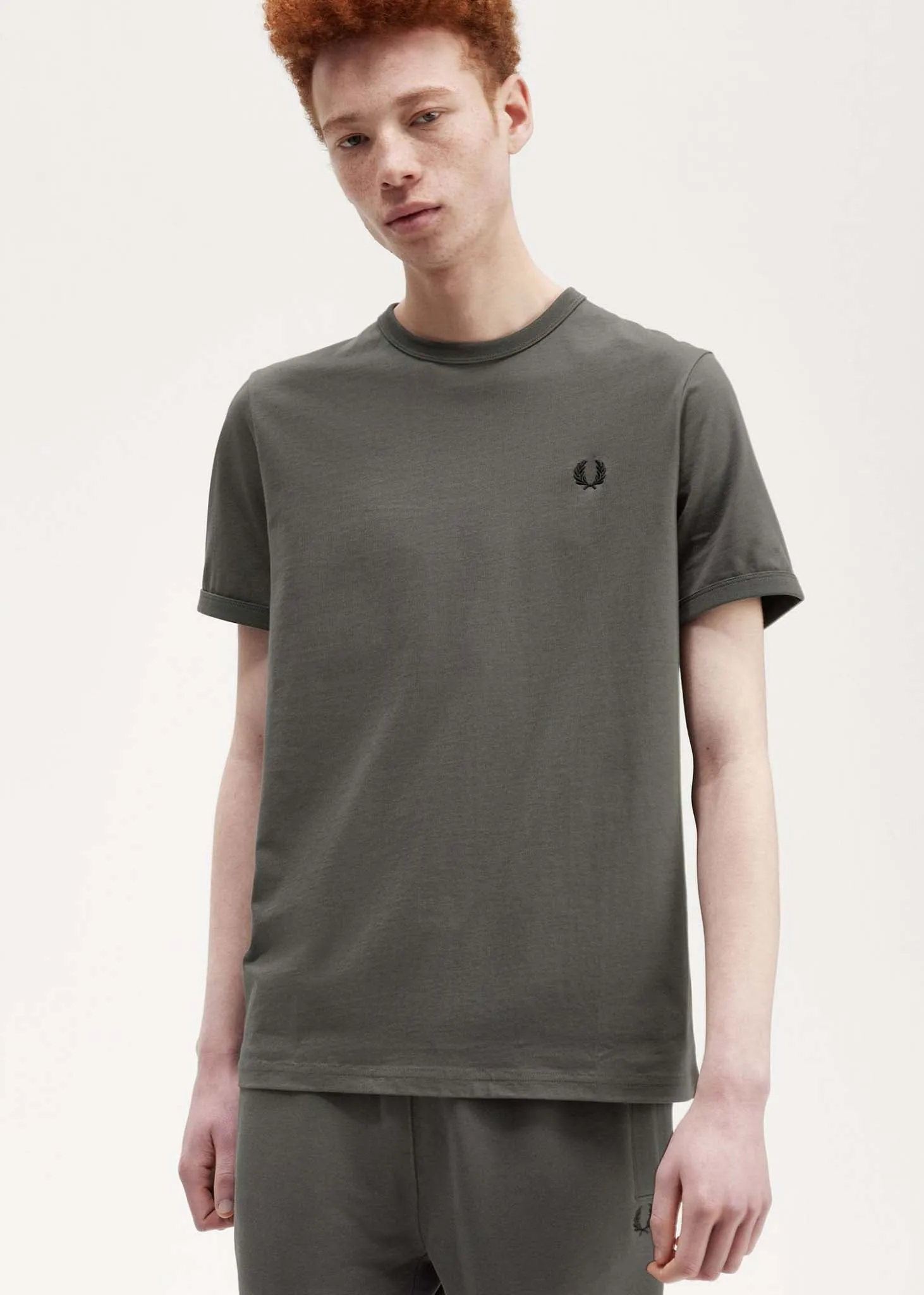 Ringer t-shirt - field green