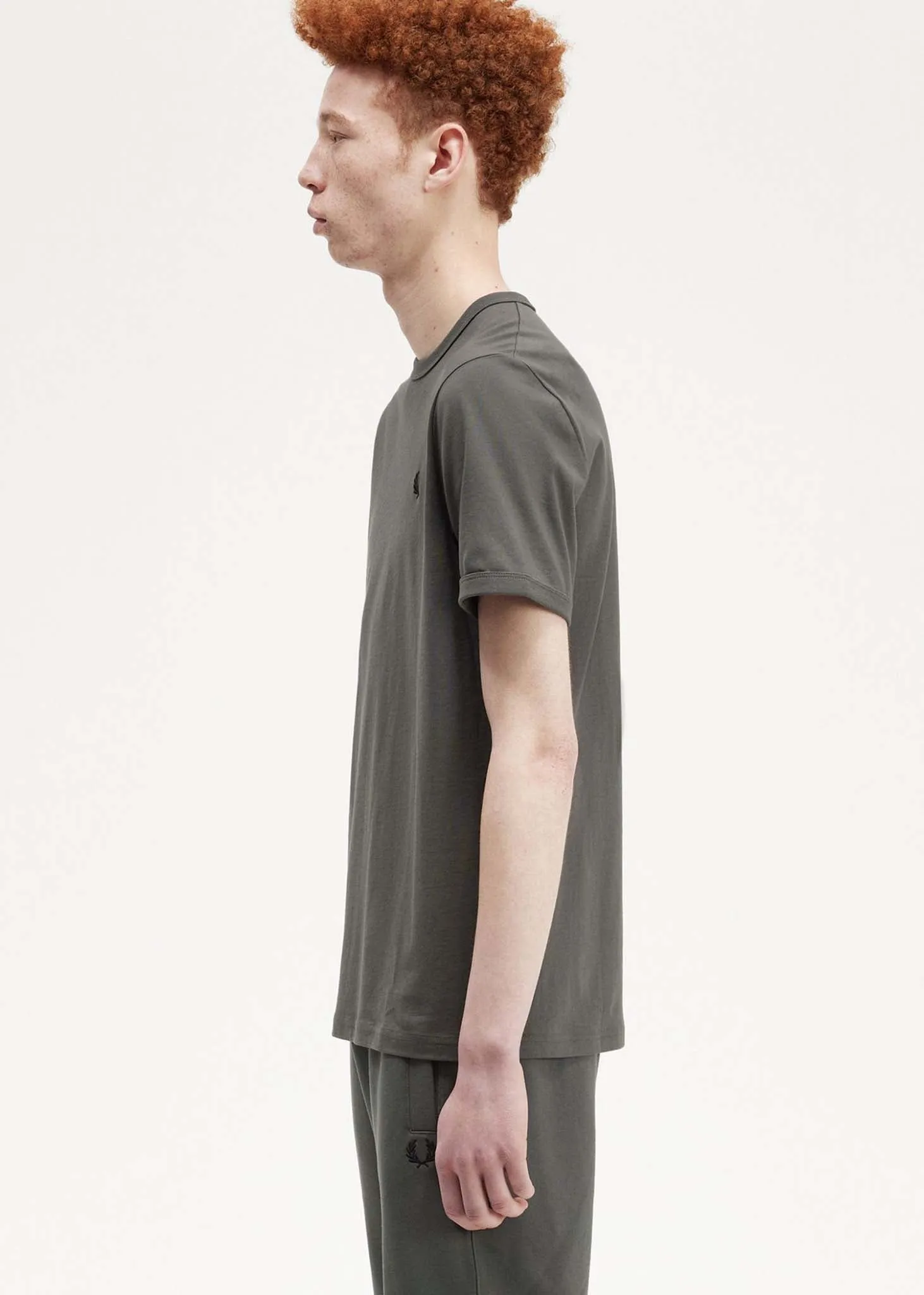 Ringer t-shirt - field green