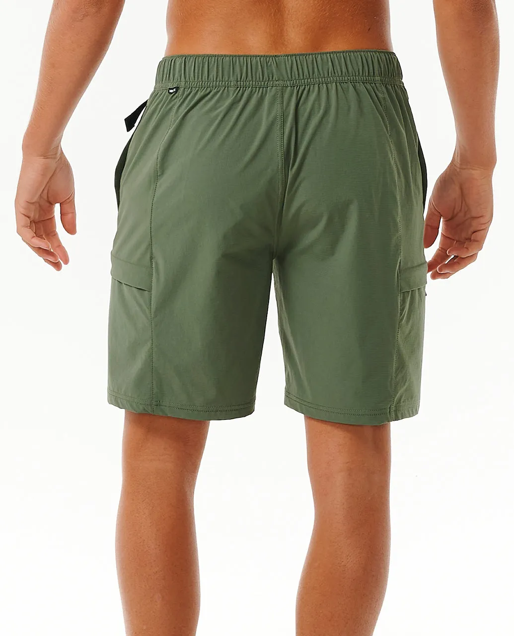 Rip Curl Mens Boardwalk Buckled Volley Cargo Shorts