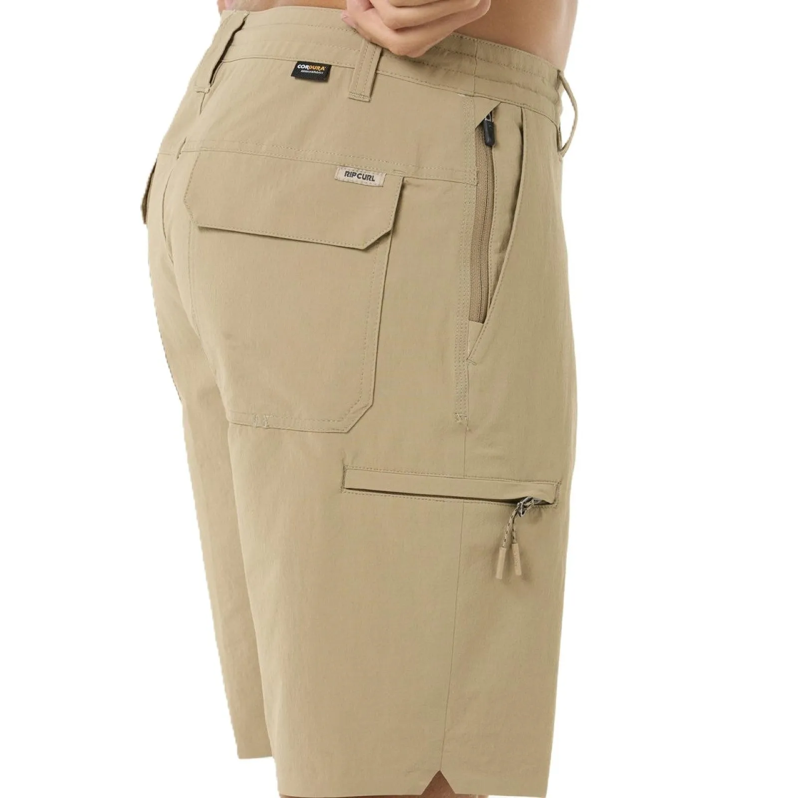 Rip Curl Mens Boardwalk Global Entry Cargo Shorts