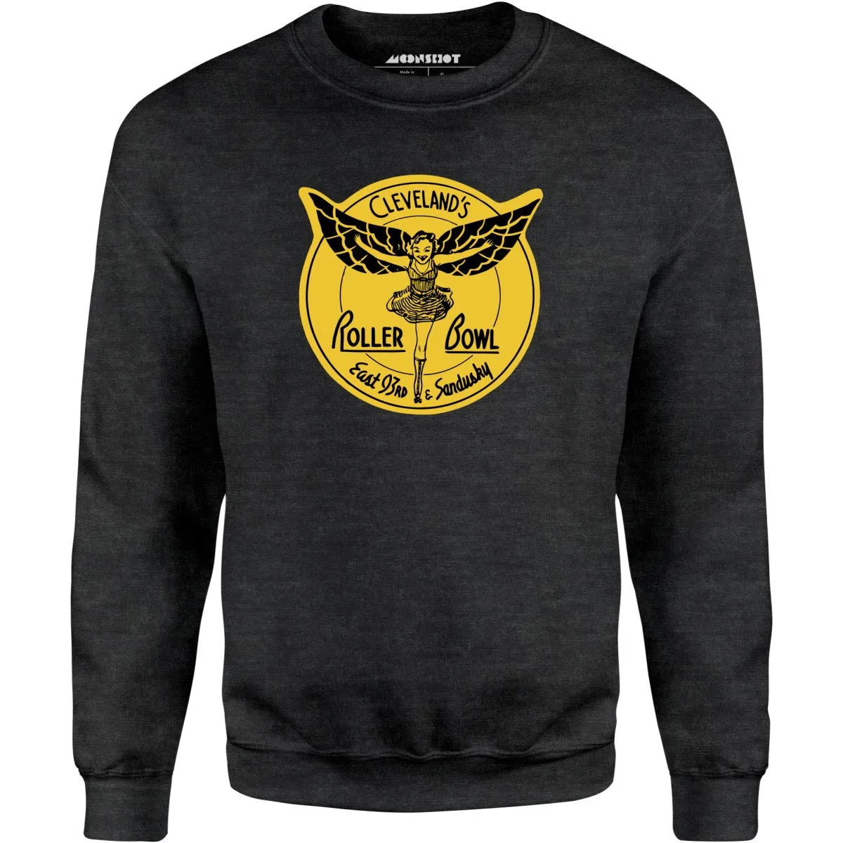 Roller Bowl - Cleveland, OH - Vintage Roller Rink - Unisex Sweatshirt
