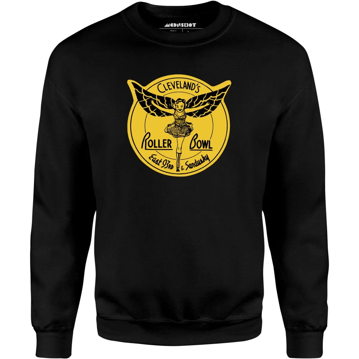 Roller Bowl - Cleveland, OH - Vintage Roller Rink - Unisex Sweatshirt