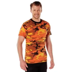 Rothco Camo T-Shirt / Savage Orange Camo