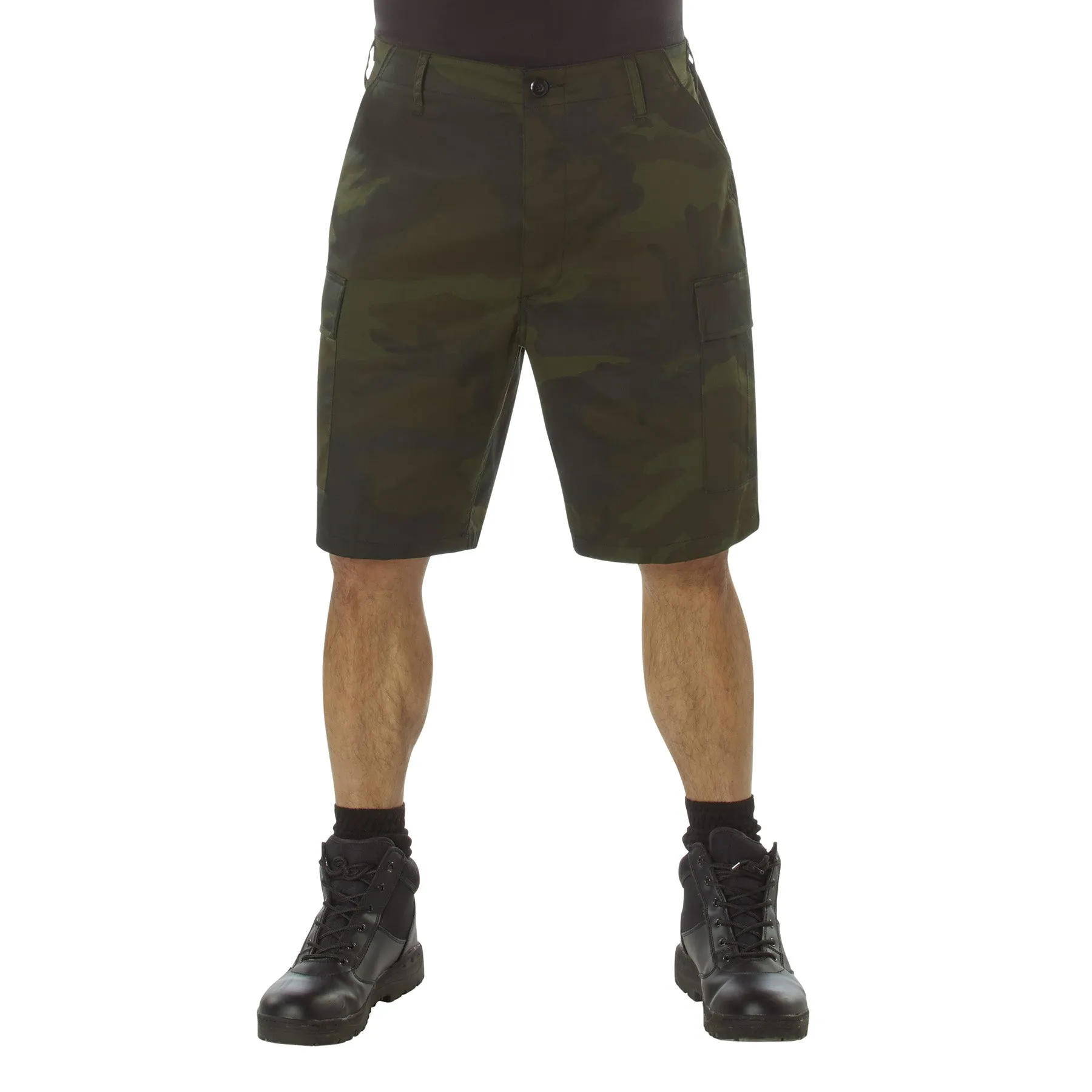 Rothco Midnight Camo BDU Shorts / Midnight Woodland Camo