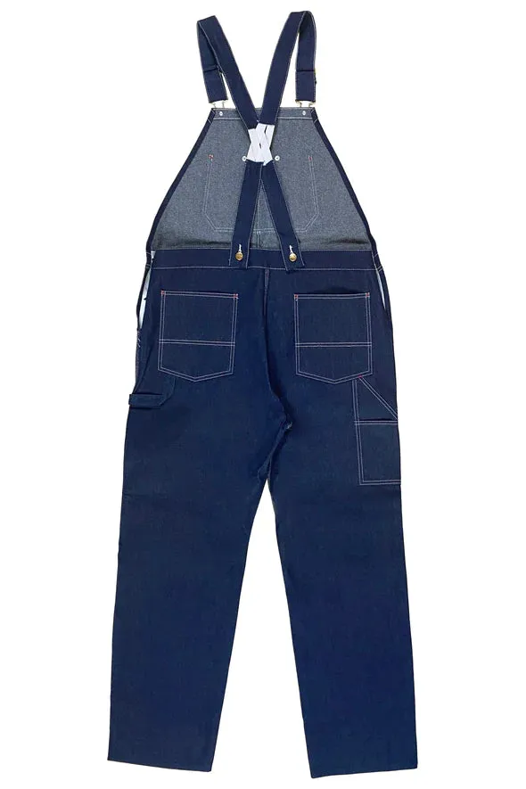 Round House Bibs #907 Low Back Denim Overalls