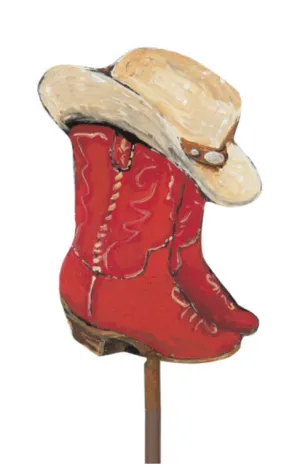 Round Top Cowboy Boot Finial