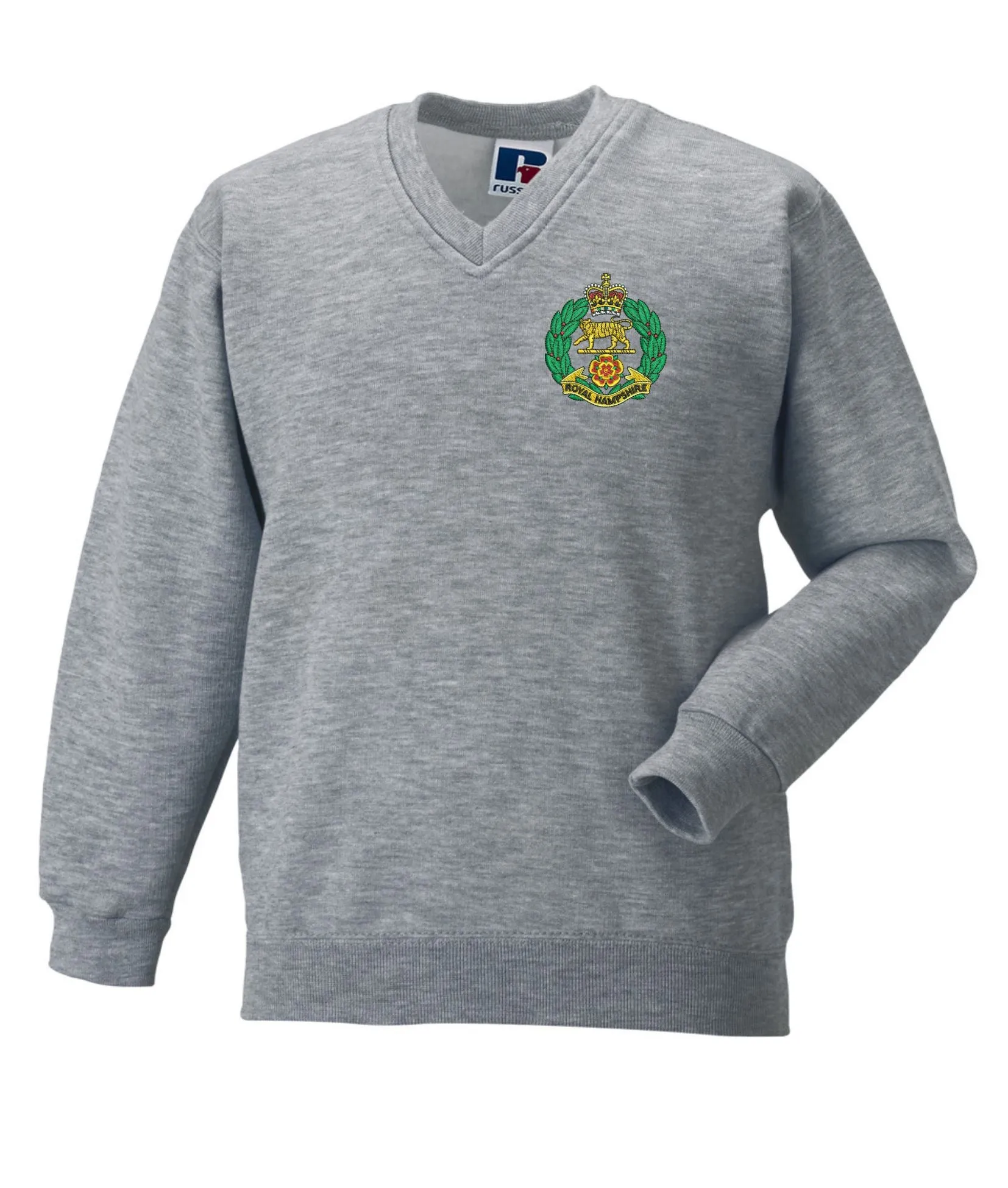Royal Hampshire Regiment V Neck Sweatshirts