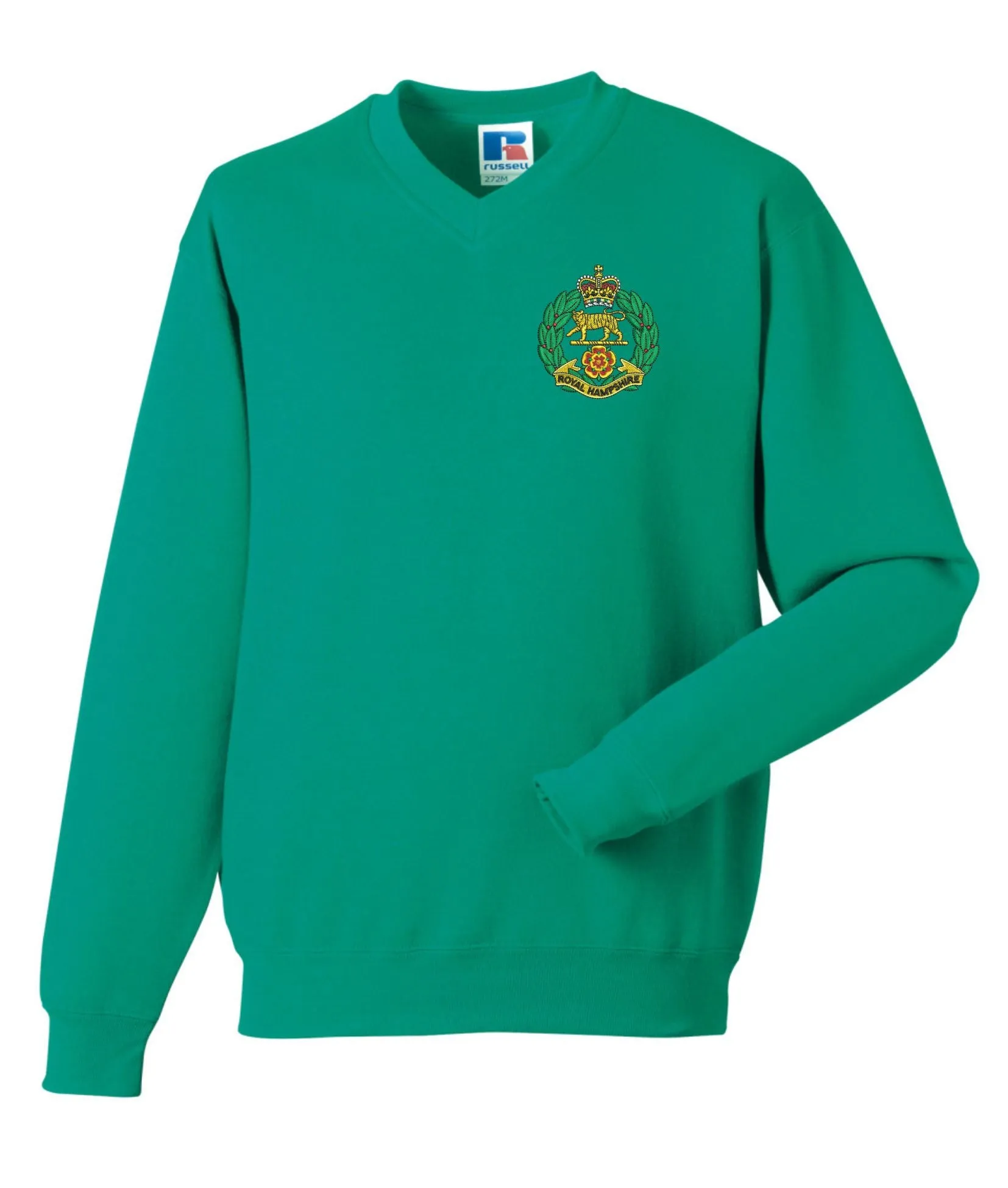 Royal Hampshire Regiment V Neck Sweatshirts
