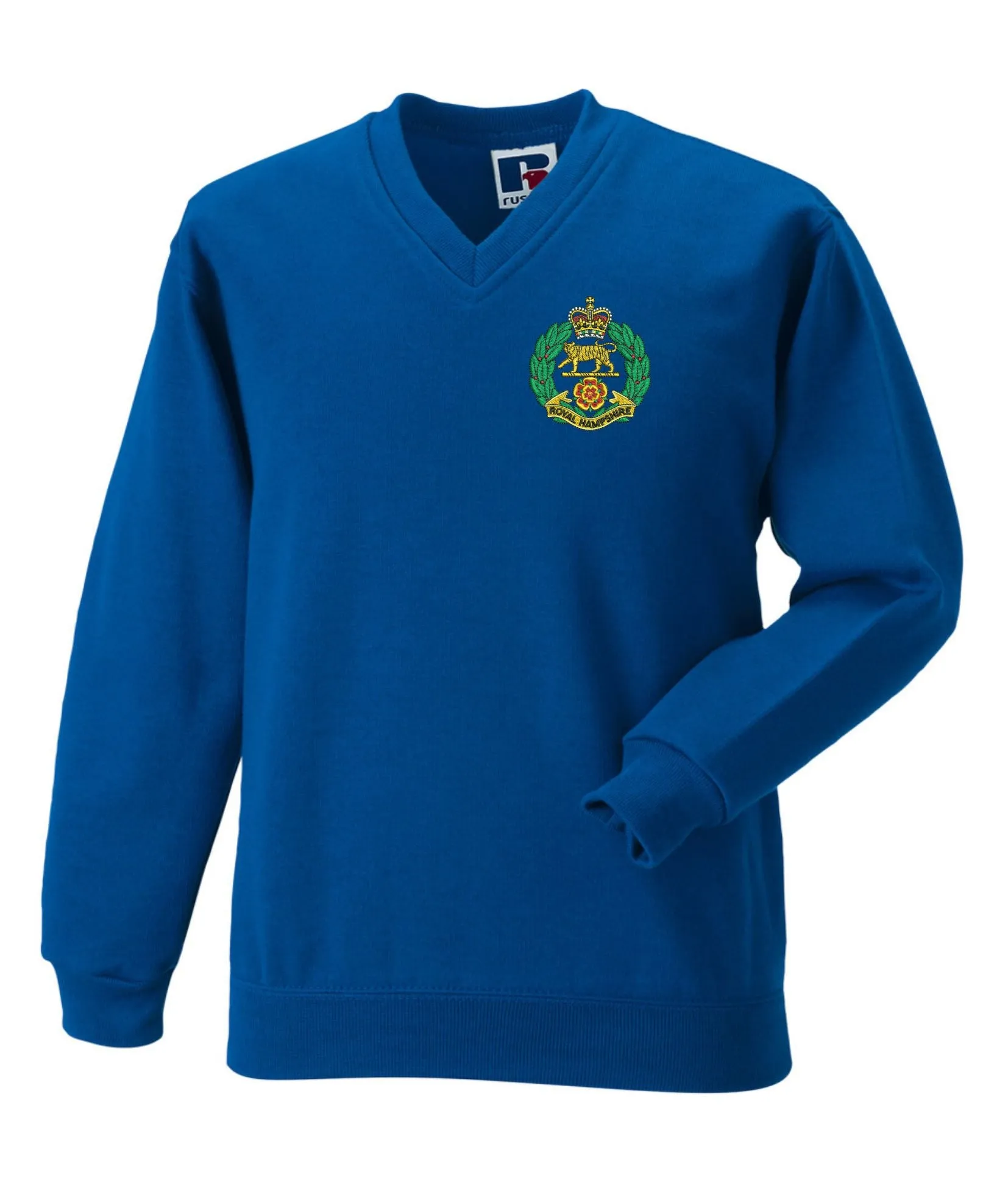 Royal Hampshire Regiment V Neck Sweatshirts